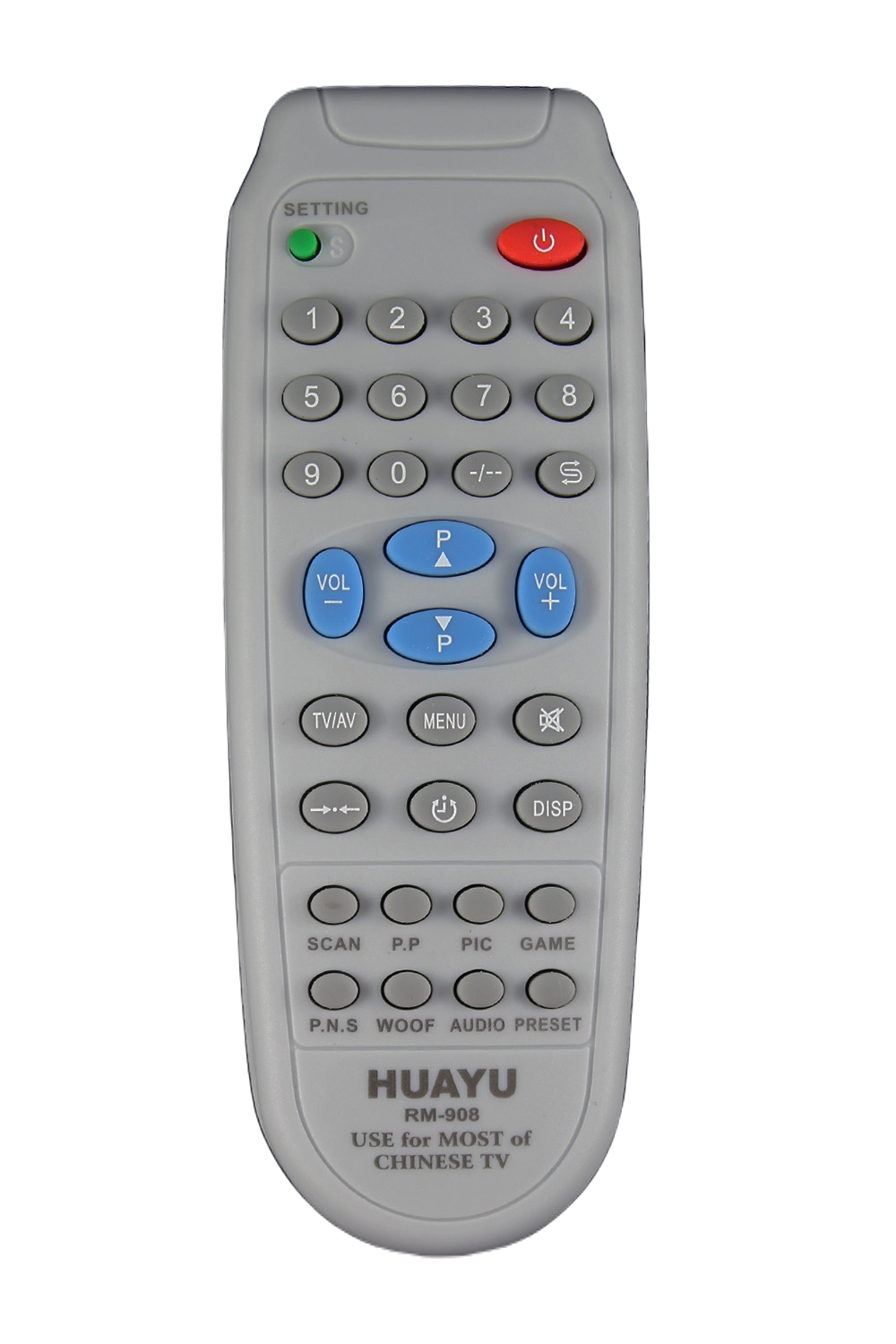 Универсальный пульт для телевизора Huayu RM-908, фото