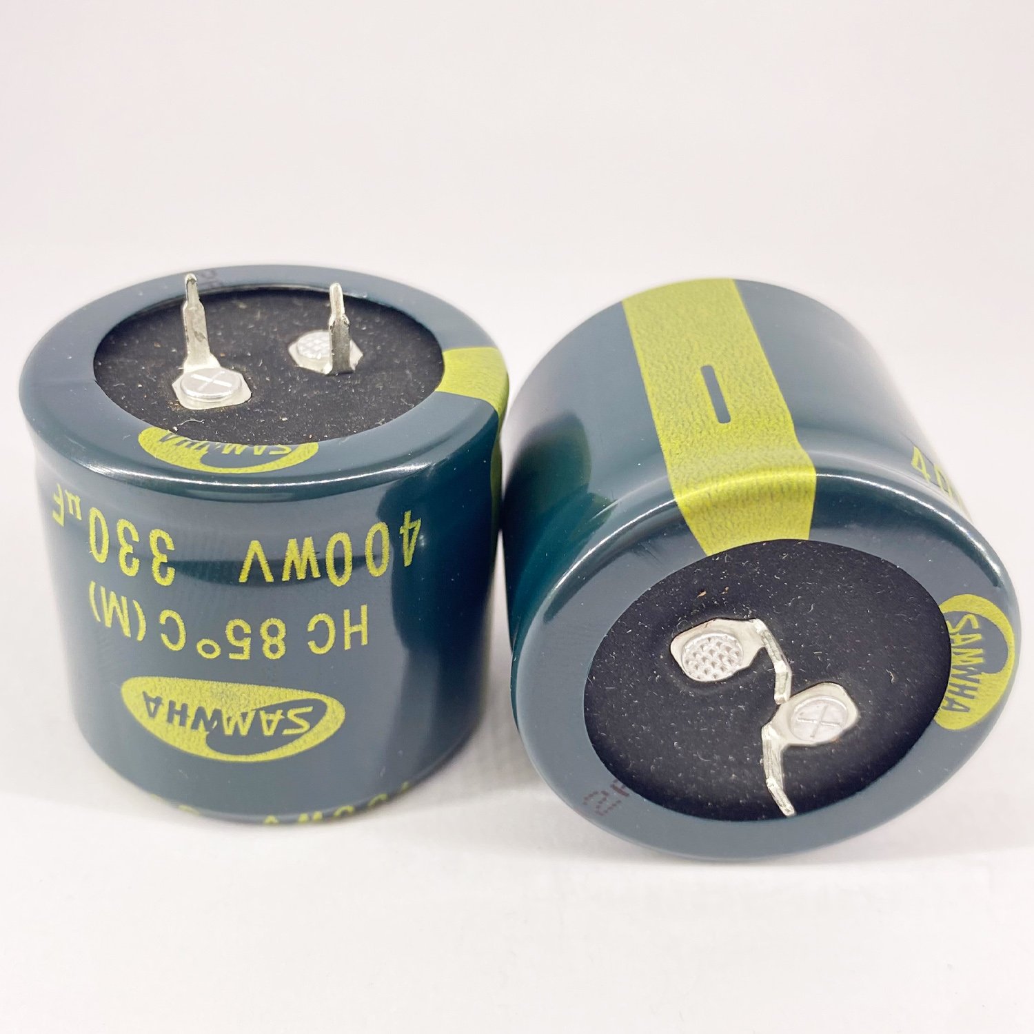 Электролитические конденсаторы 330 мкф x 400 В - 35x30 мм 85 °C SAMWHA, фото