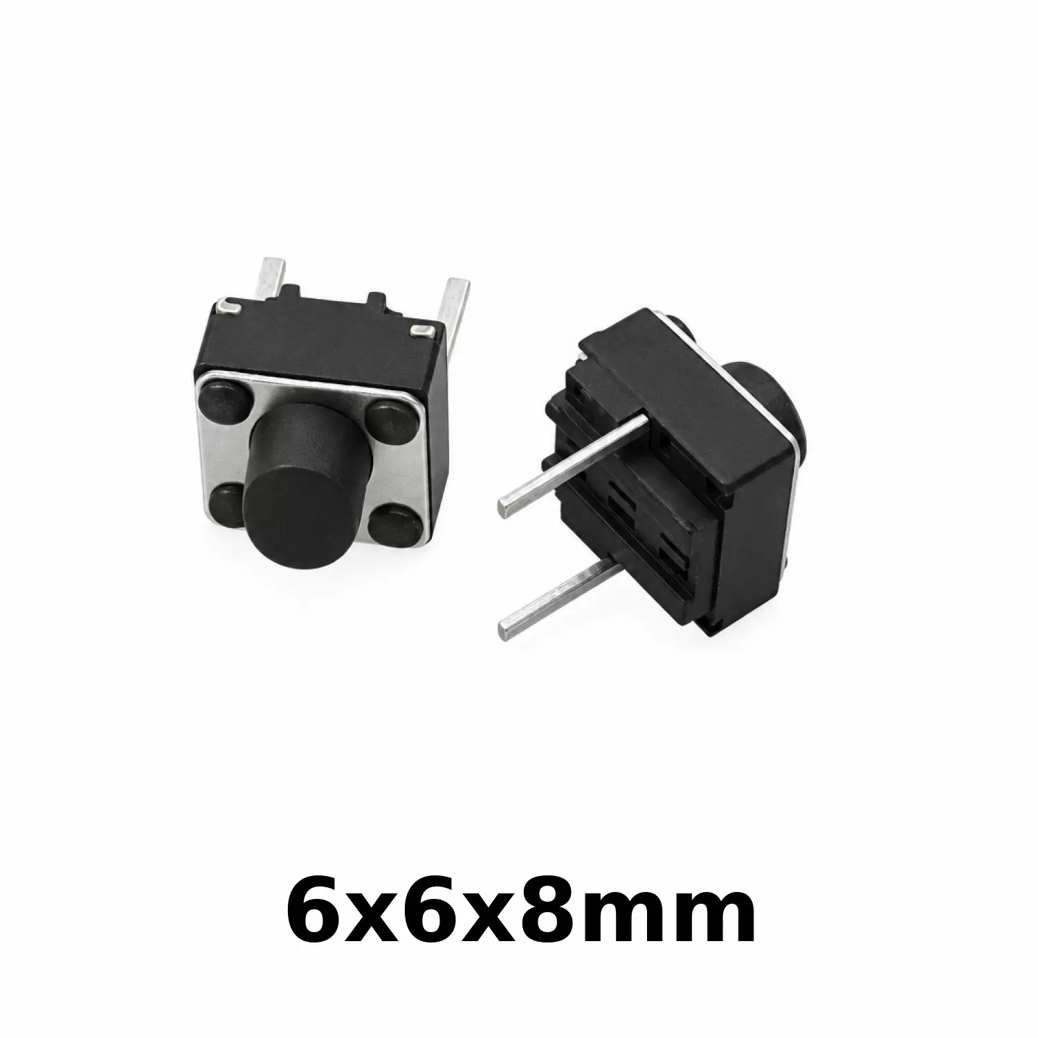 фото товара Кнопка тактовая 6x6x 8 мм 2pin