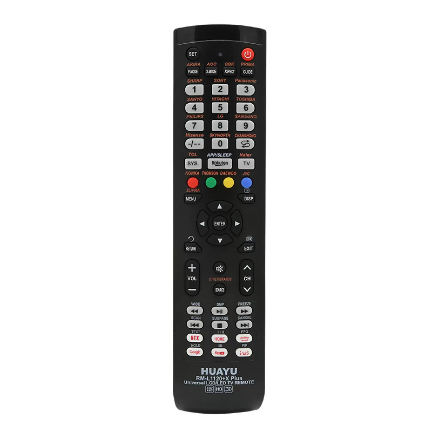 Купить Универсальный пульт для телевизора HUAYU RM-L1120+X PLUS по низкой цене