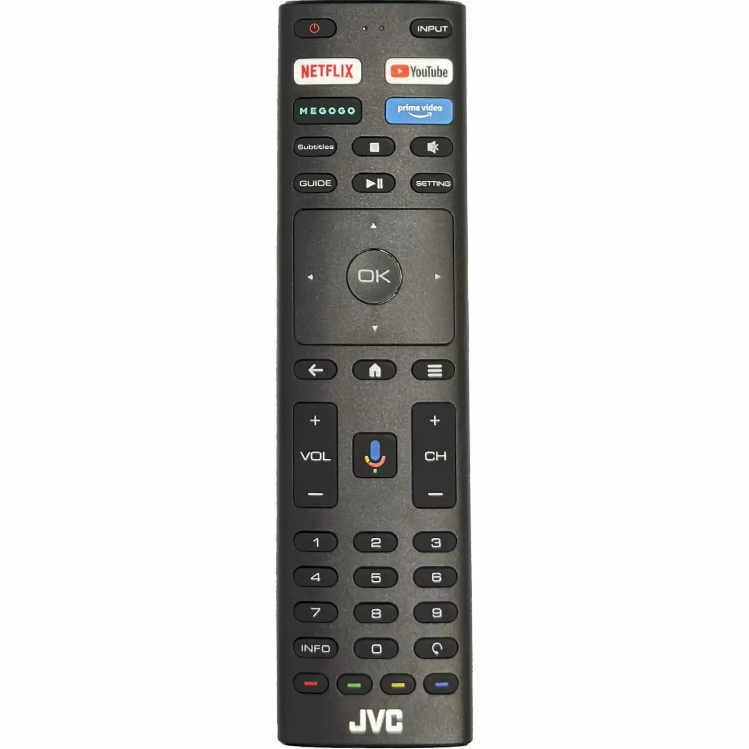 Купить Оригинальный пульт для телевизора JVC RC-10 (с микрофоном) по низкой цене