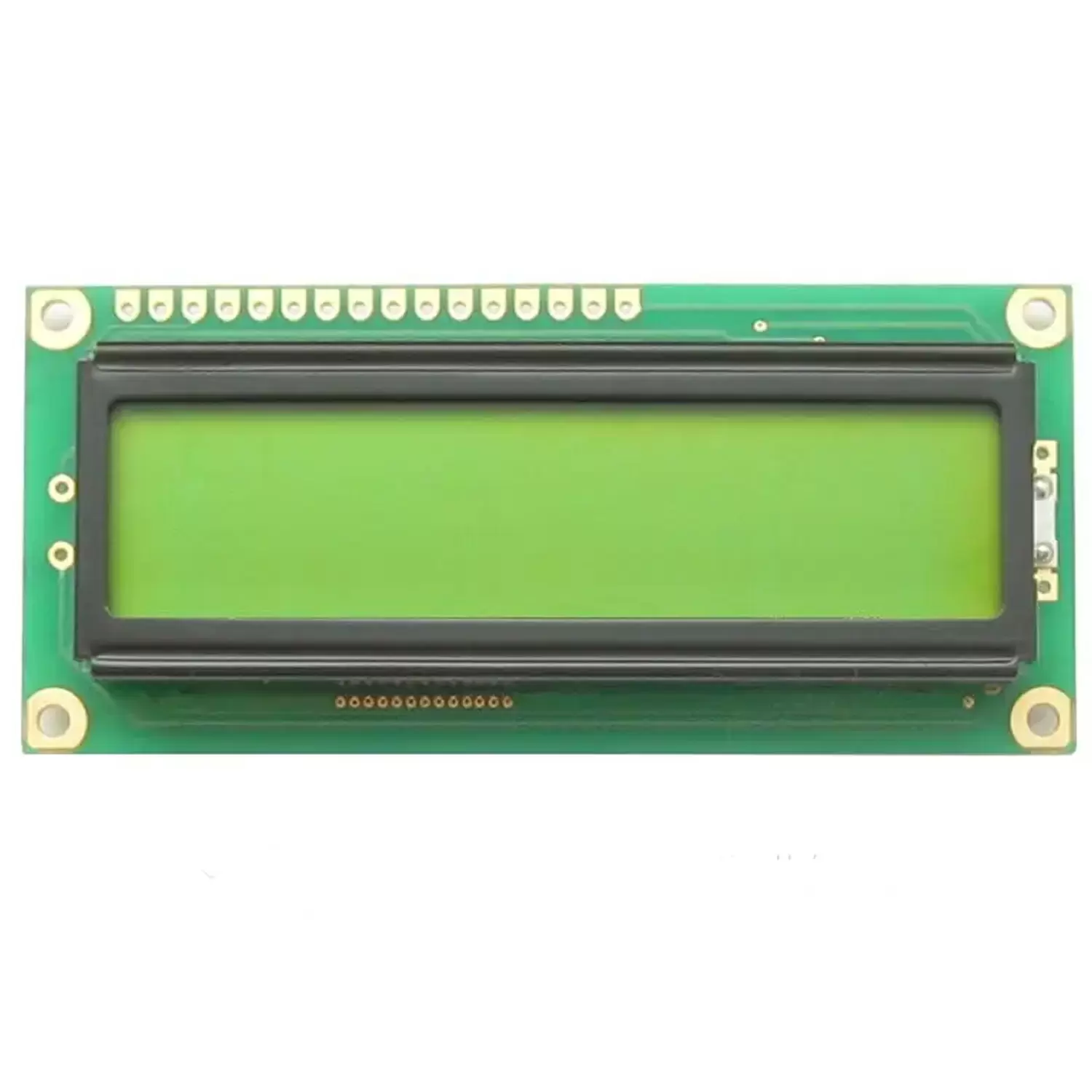 Купить LCD 1602 символьный дисплей 16x2 (зеленый) по низкой цене