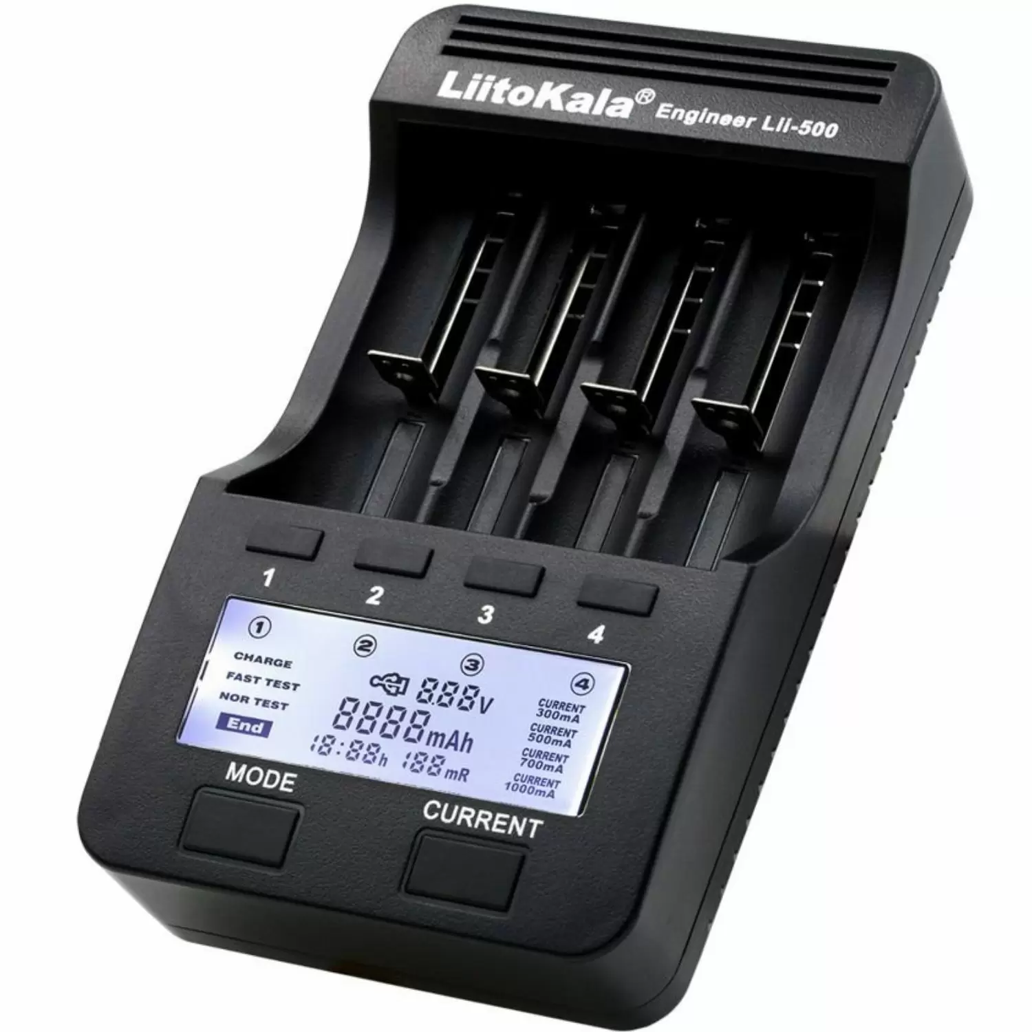 Купить Интеллектуальное зарядное устройство LiitoKala Lii-500 по низкой цене