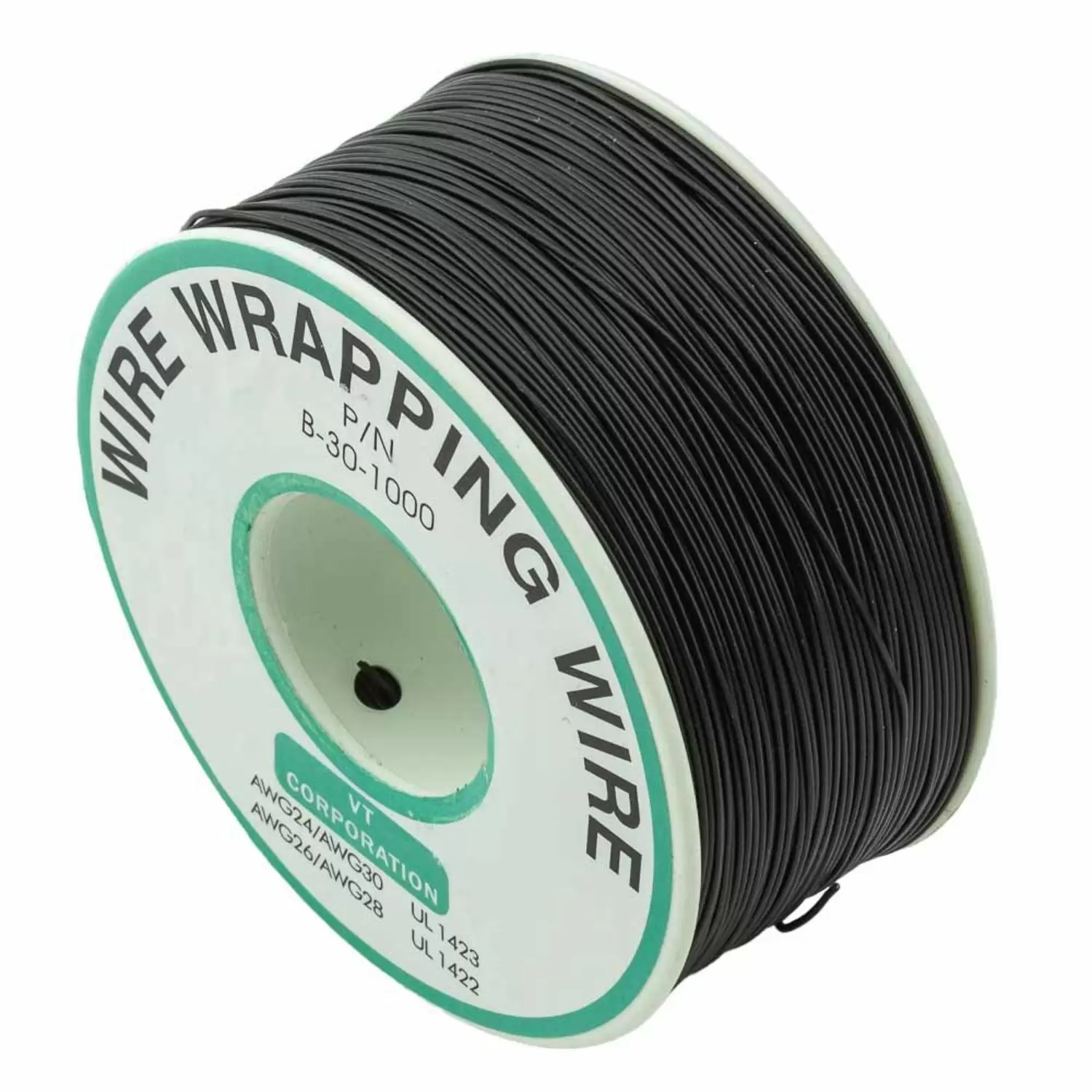 Купить Одножильный монтажный провод 30AWG 0.25 мм 250 м. черный по низкой цене