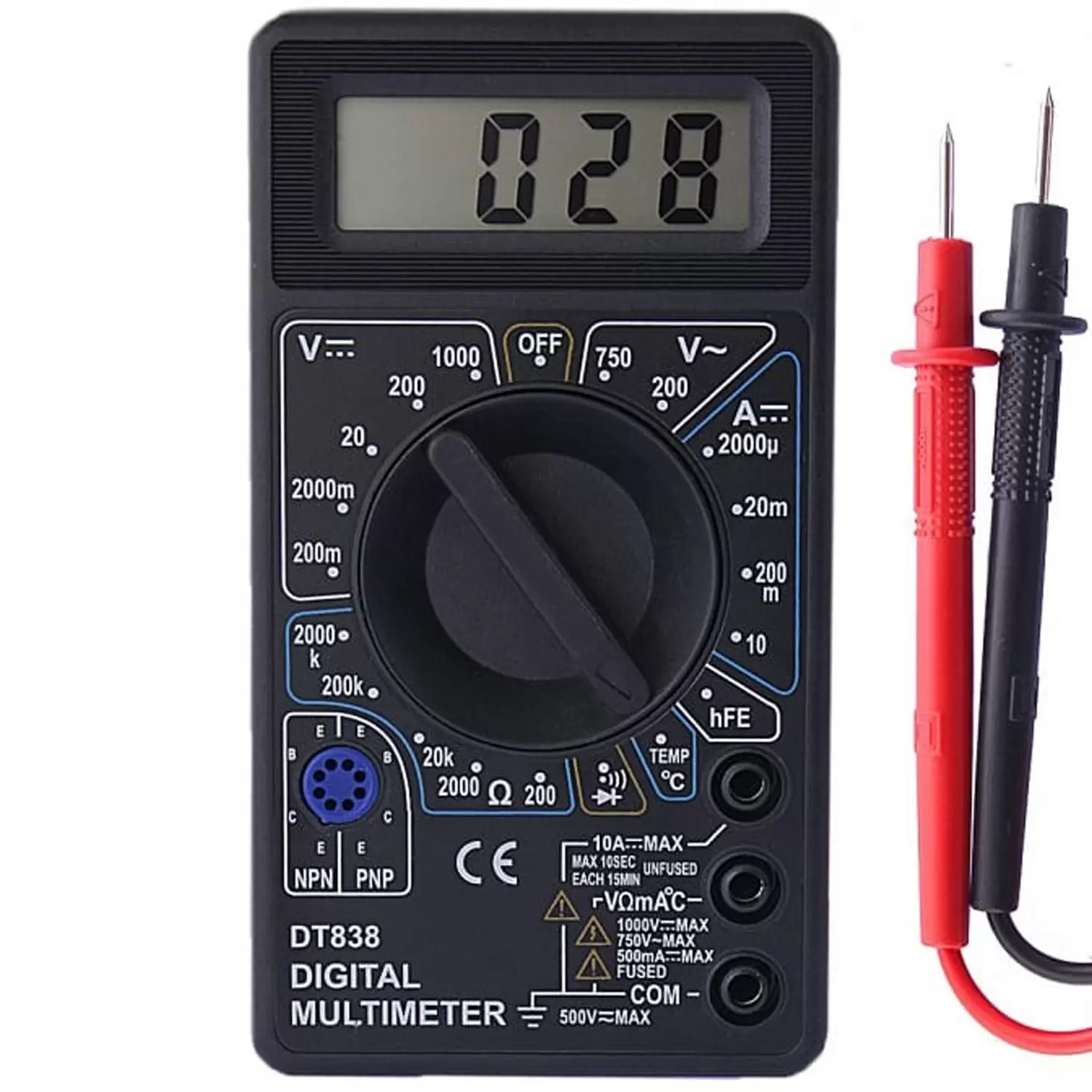 Купить Мультиметр DT838 по низкой цене