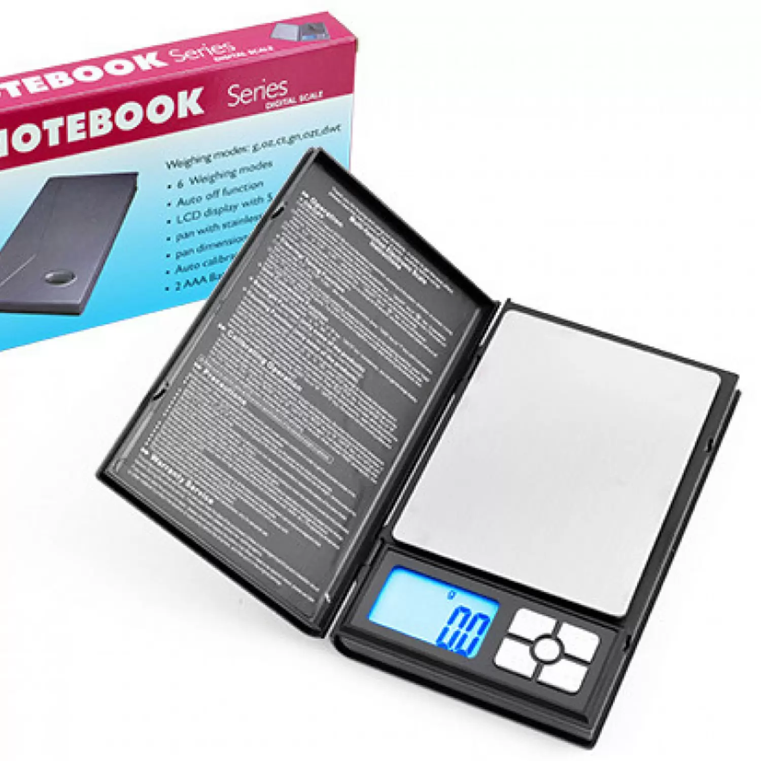 Купить Ювелирные цифровые весы Notebook 1108-2 (2000g±0.1) по низкой цене