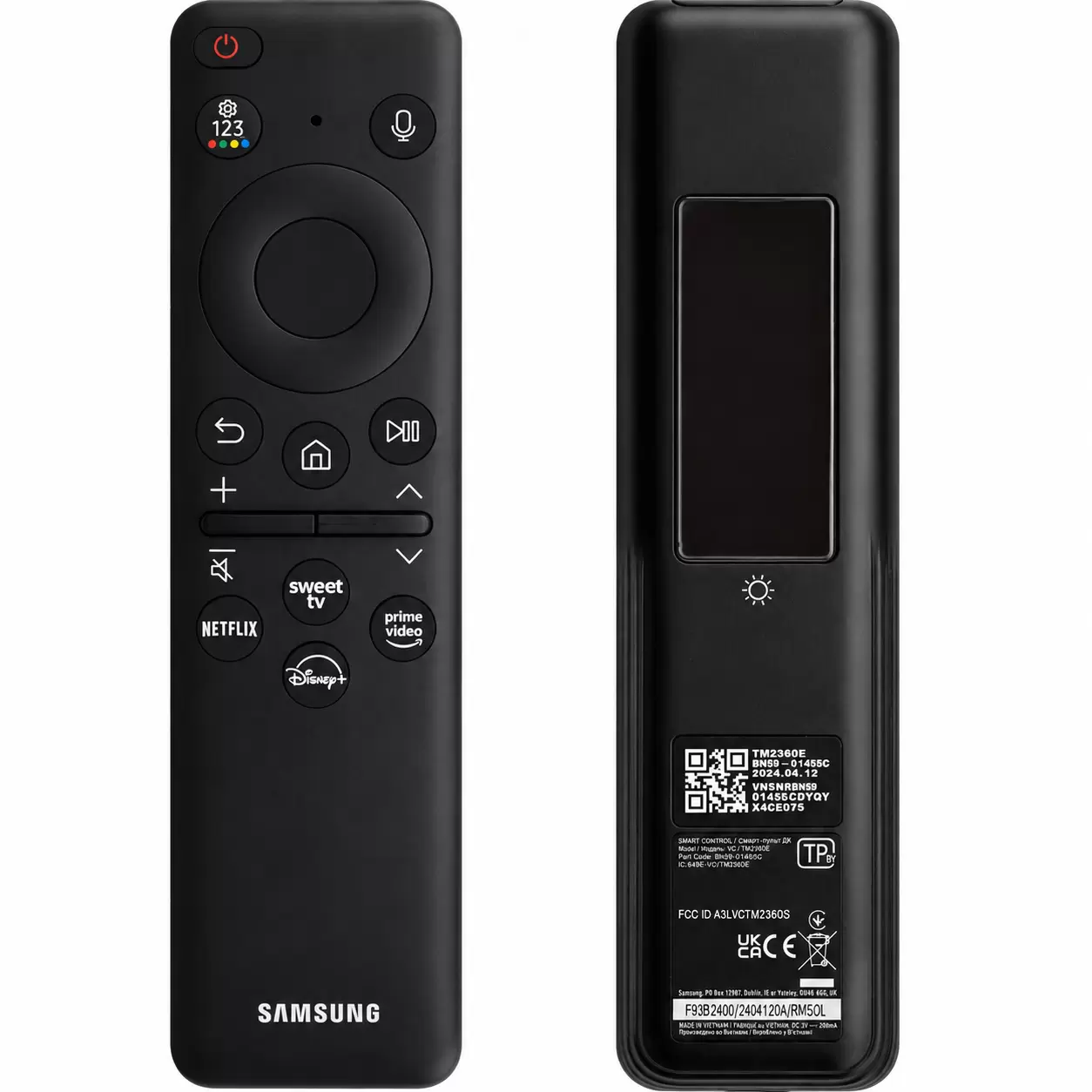 фото товара Оригинальный пульт для телевизора Samsung BN59-01455C