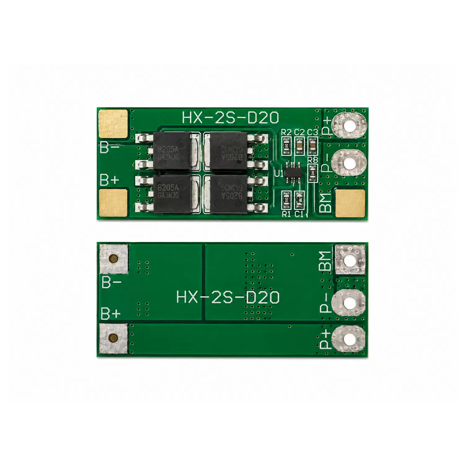 фото товара Контроллер BMS 2S 20A для 2-x LiFePO4 аккумуляторов