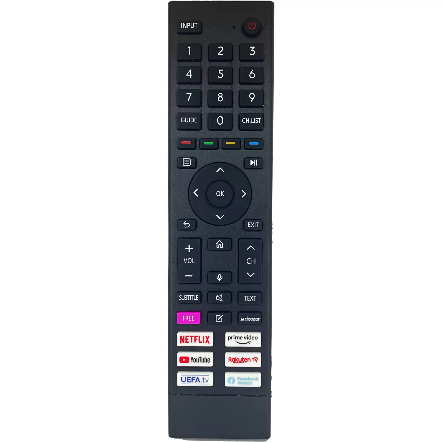 Купить Пульт для телевизора Hisense ERF3D80H (без микрофона) по низкой цене