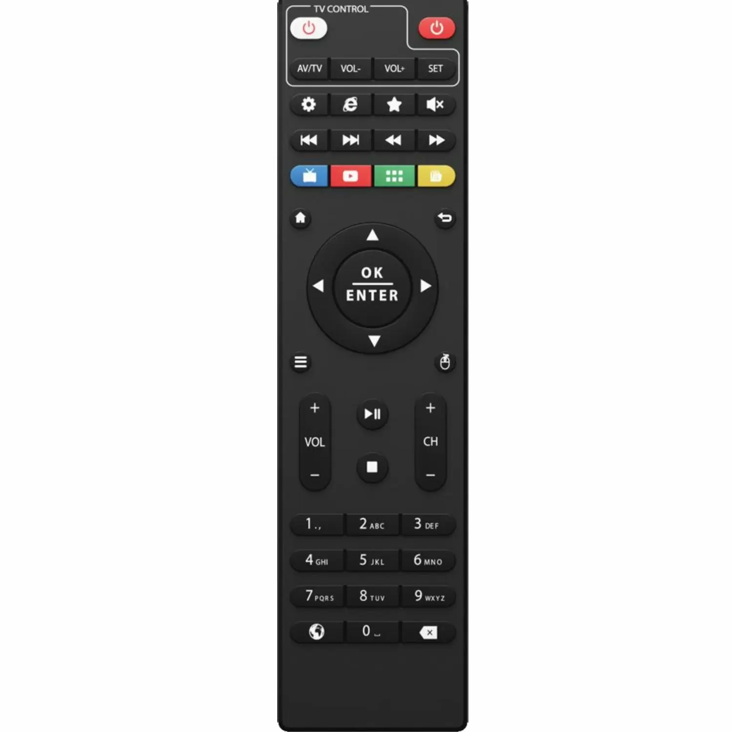Купить Пульт для Smart-приставки OMEGA TV BOX 2 по низкой цене