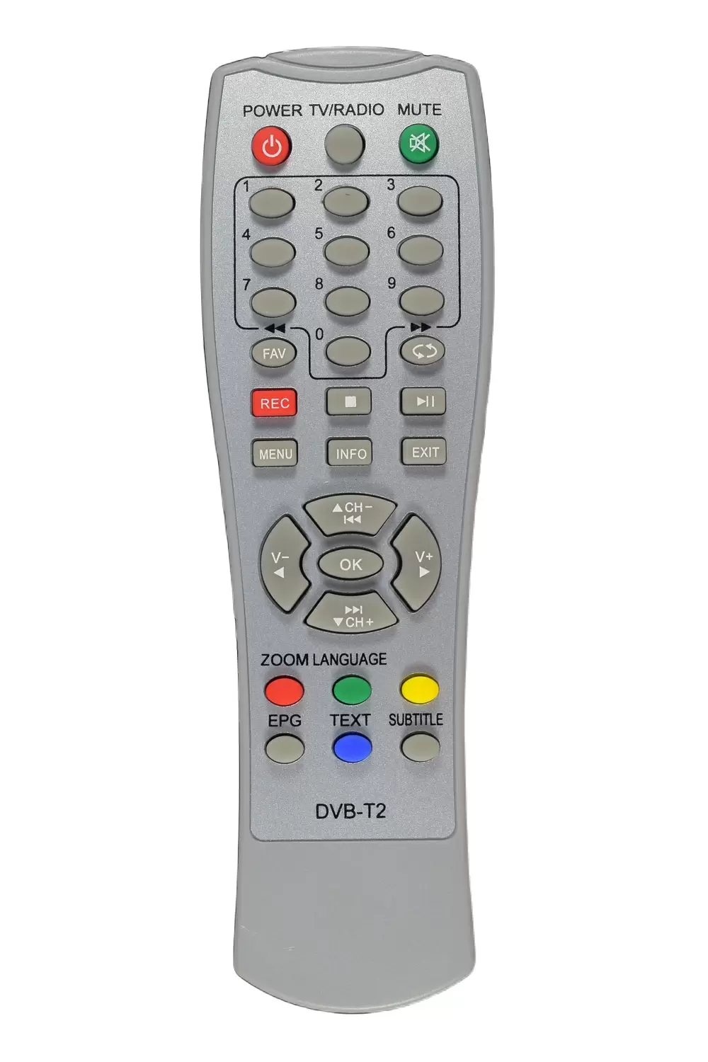 Купить Пульт для DVB-T2 тюнера World Vision T43 по низкой цене