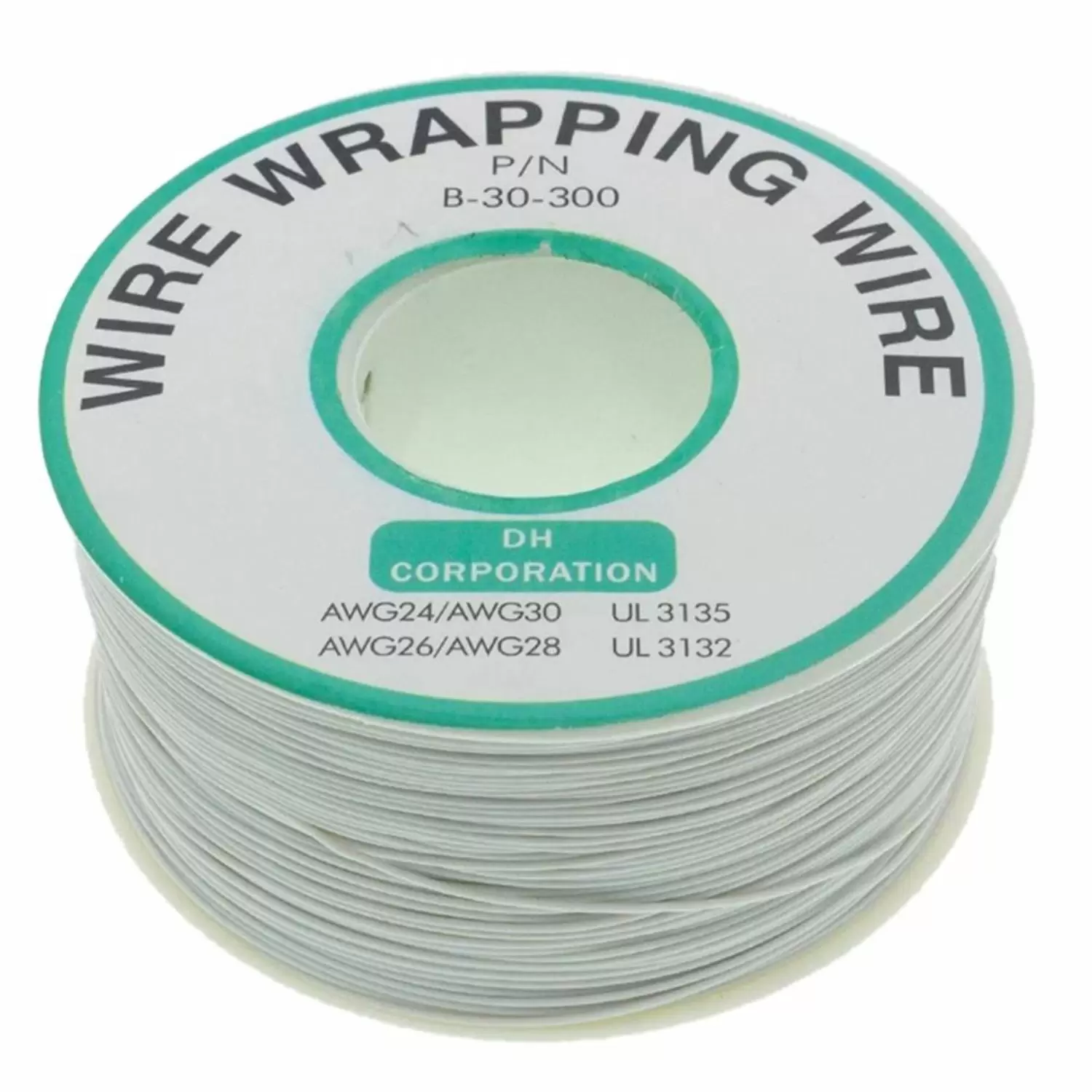 Купить Одножильный монтажный провод 30AWG 0.25 мм 250 м. белый по низкой цене