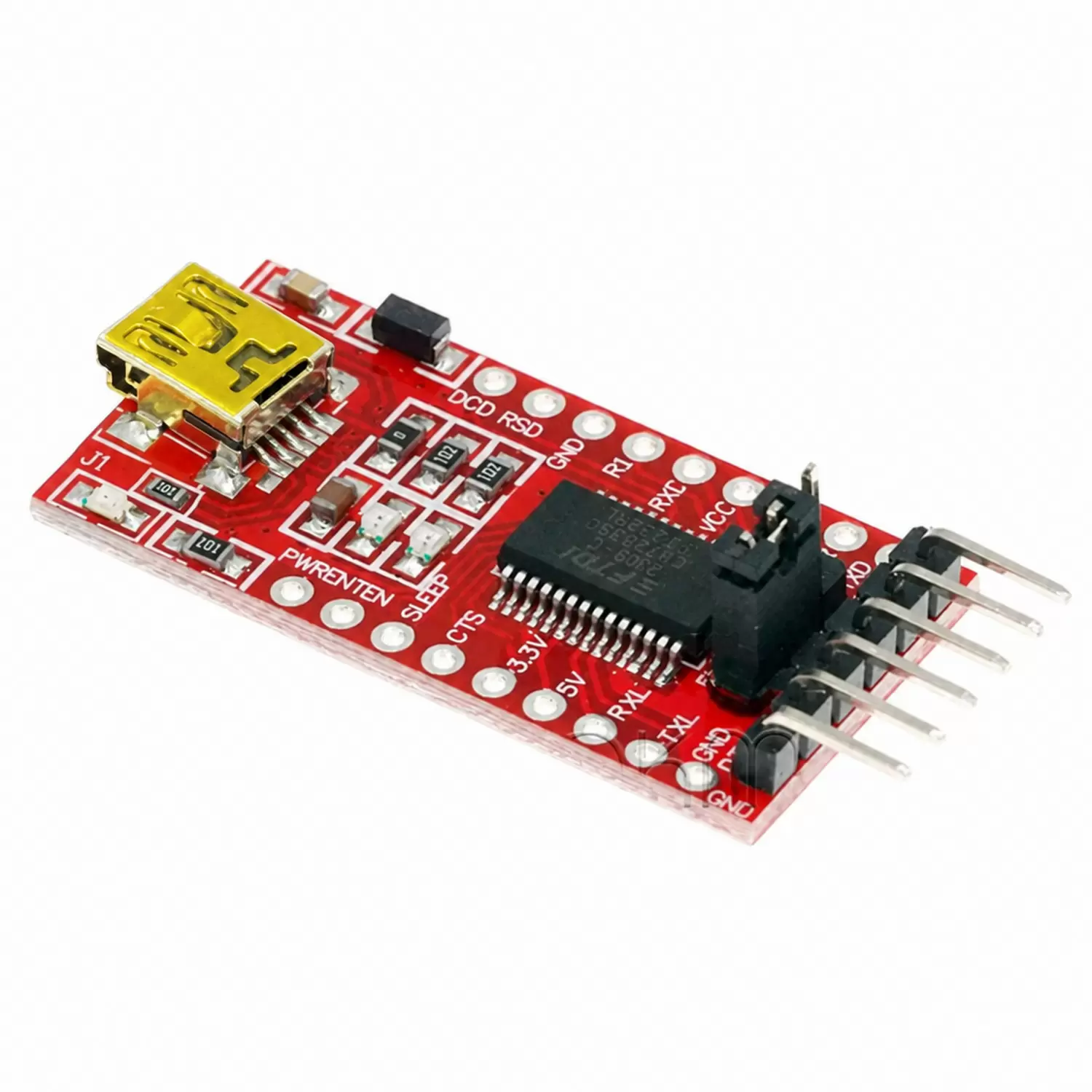 фото товара Переходник USB-UART/USB-TTL на FT232RL (MINI-USB)