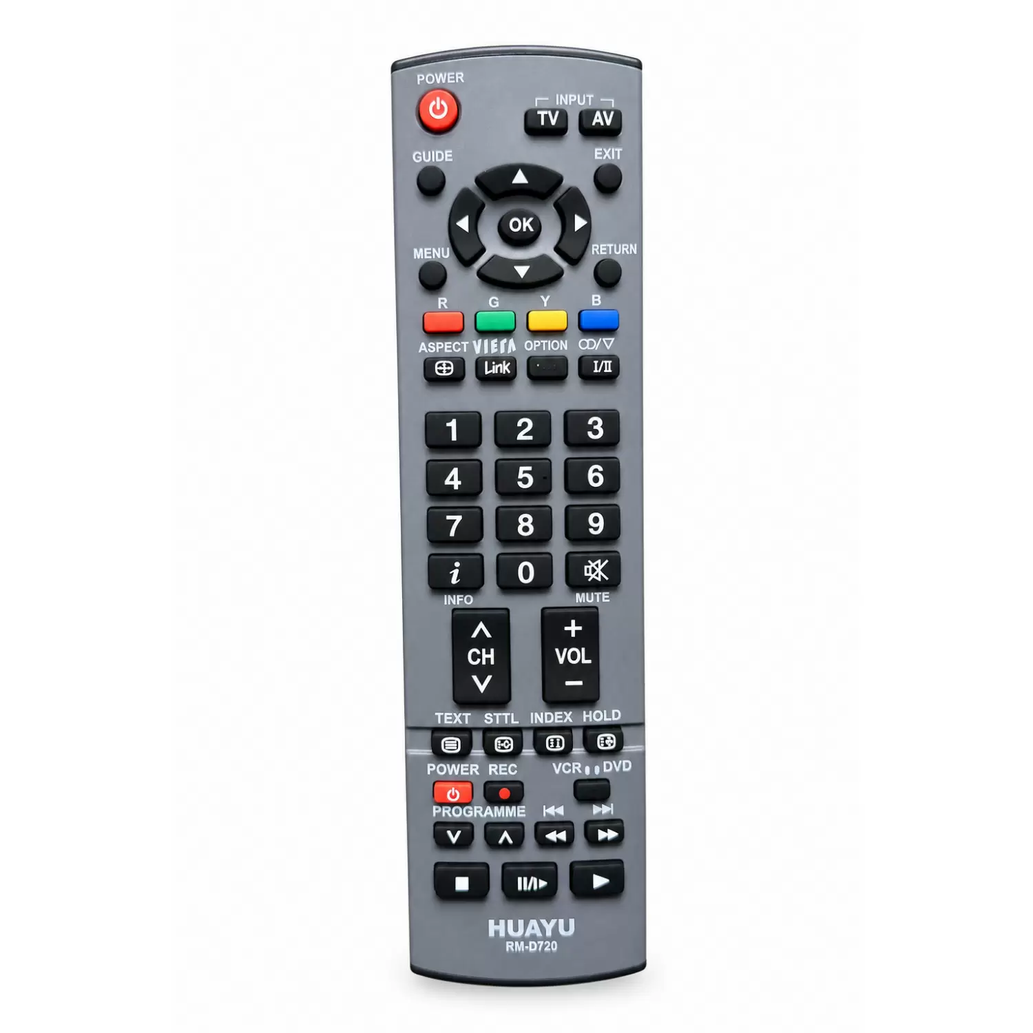 фото товара Универсальный пульт для телевизора Panasonic Huayu RM-D720