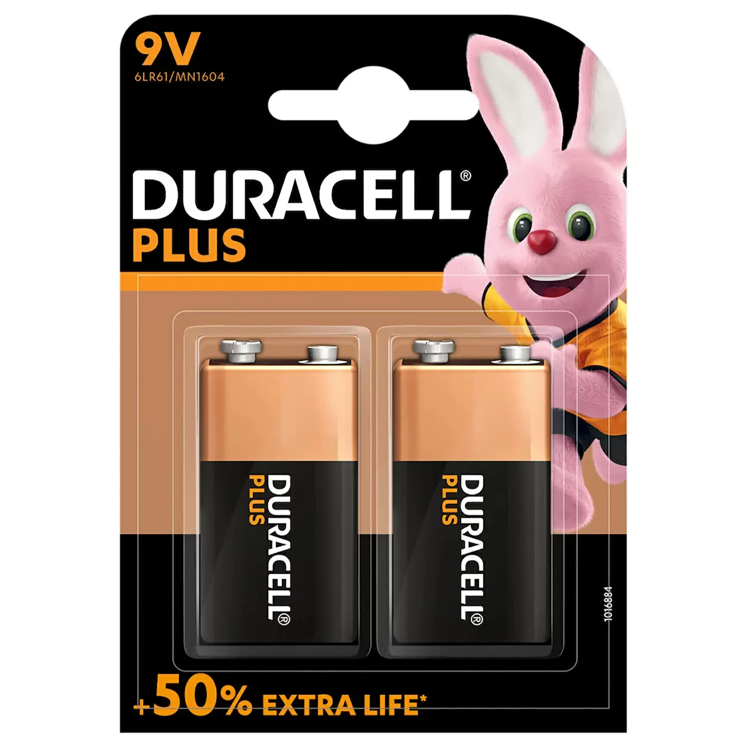 Купить Батарейка Крона Duracell Plus alkaline 9V 6F22M (1шт) по низкой цене