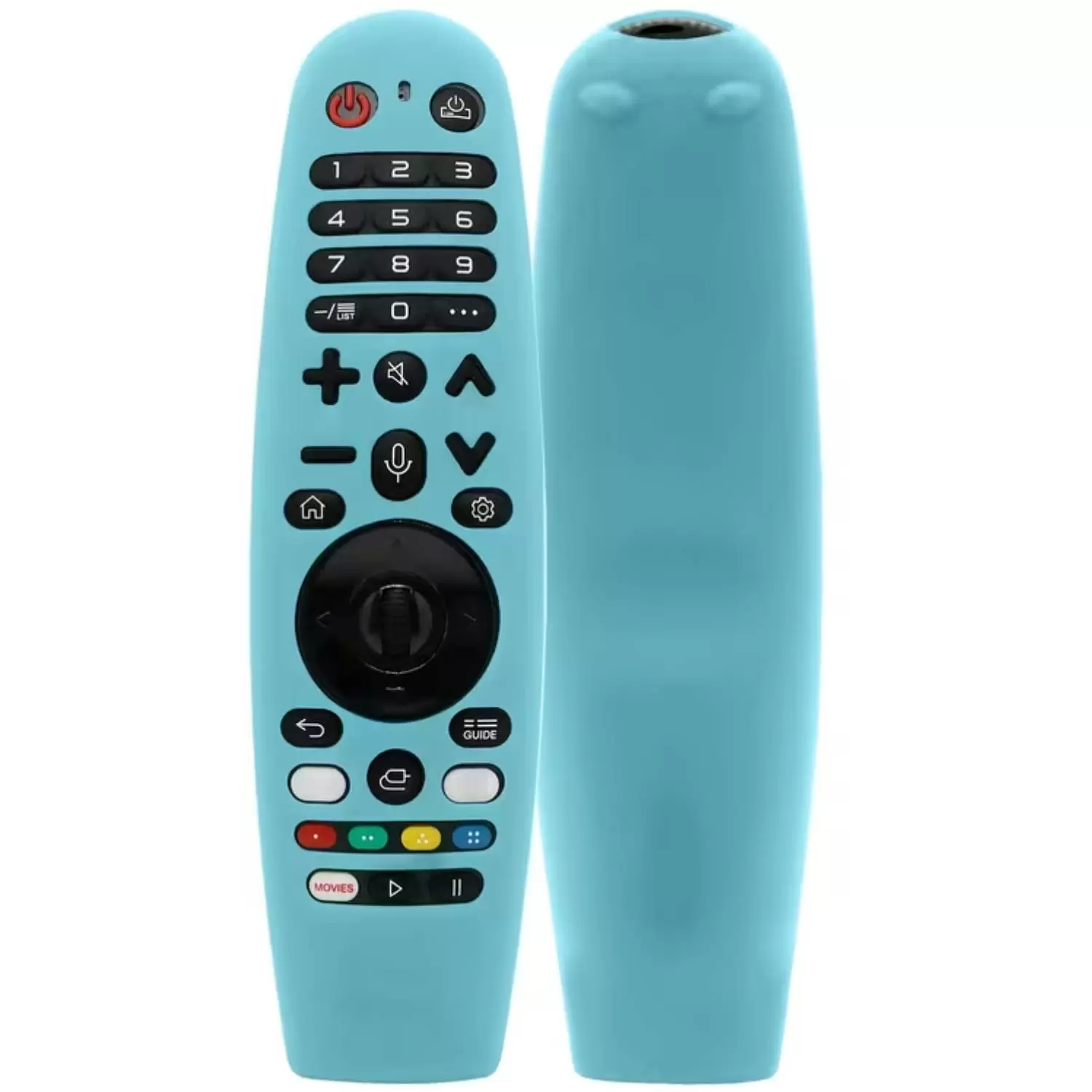 фото товара Чехол силиконовый для пульта LG AN-MR650 / AN-MR18BA / AN-MR20GA берюзовый
