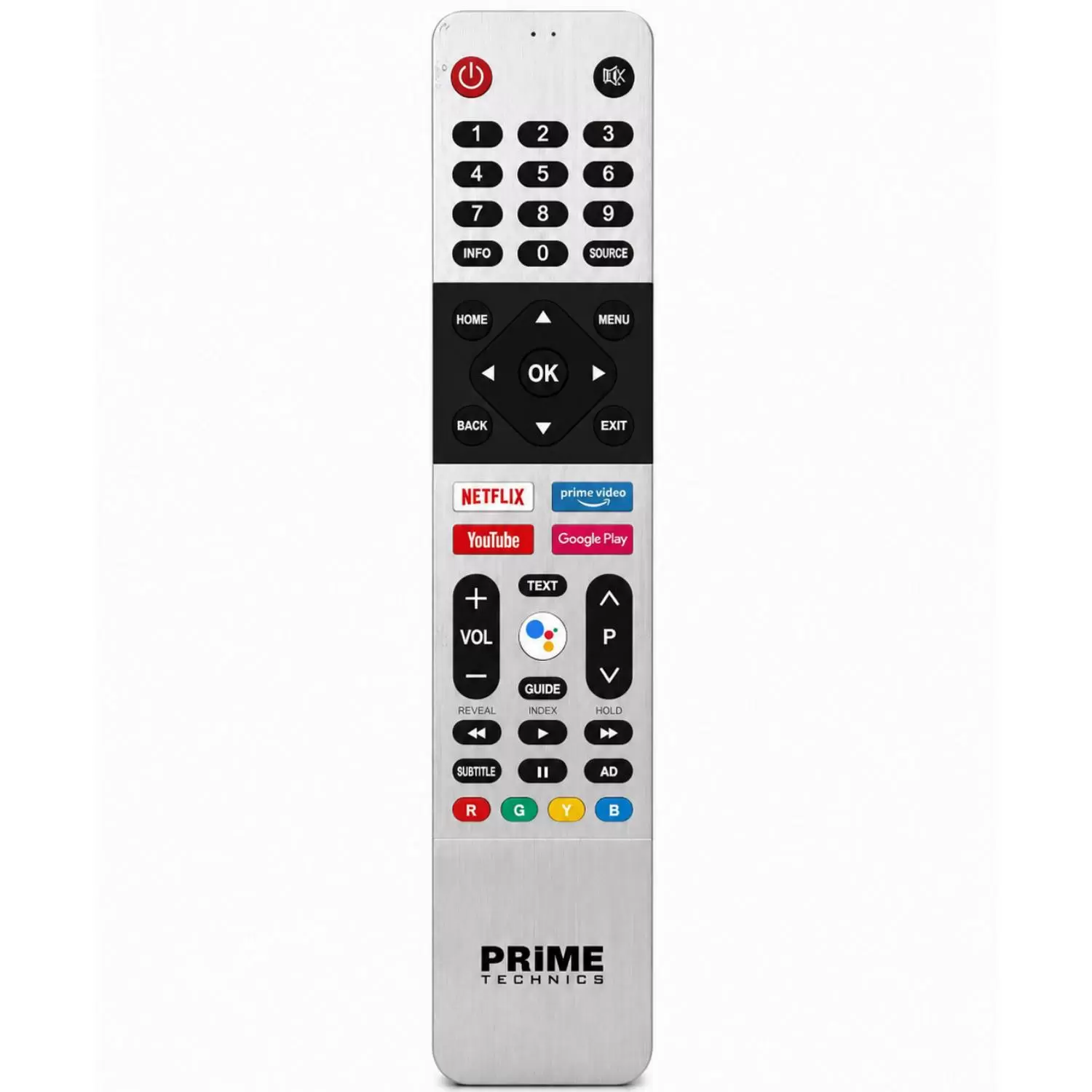 фото товара Оригинальный пульт для телевизора PRIME Technics 43H12SG9FR (с микрофоном)