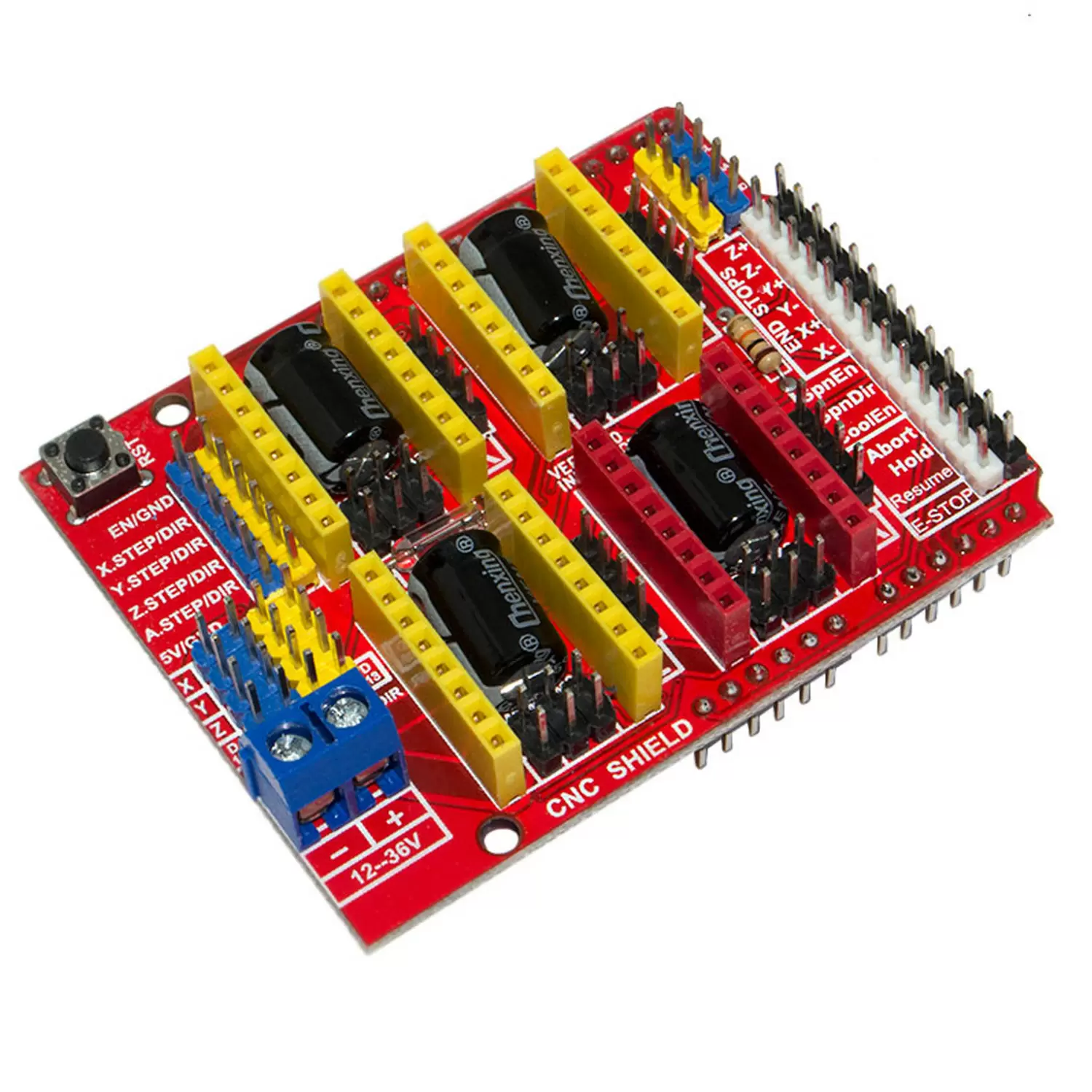 Купить Плата расширения CNC V3 для Arduino Uno (установка до 4 драйверов A4988 или DRV8825) по низкой цене