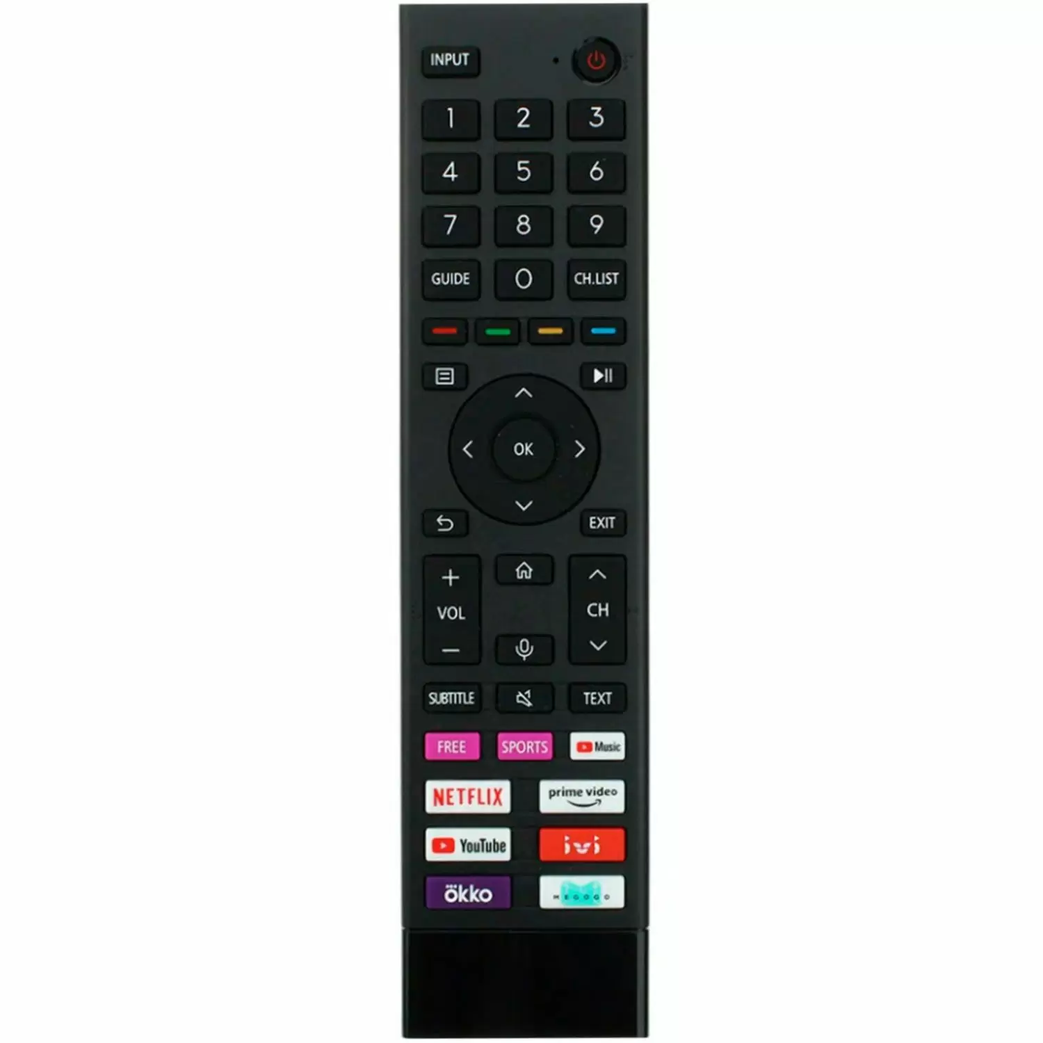 Купить Пульт для телевизора Hisense ERF3B80H (с микрофоном) по низкой цене