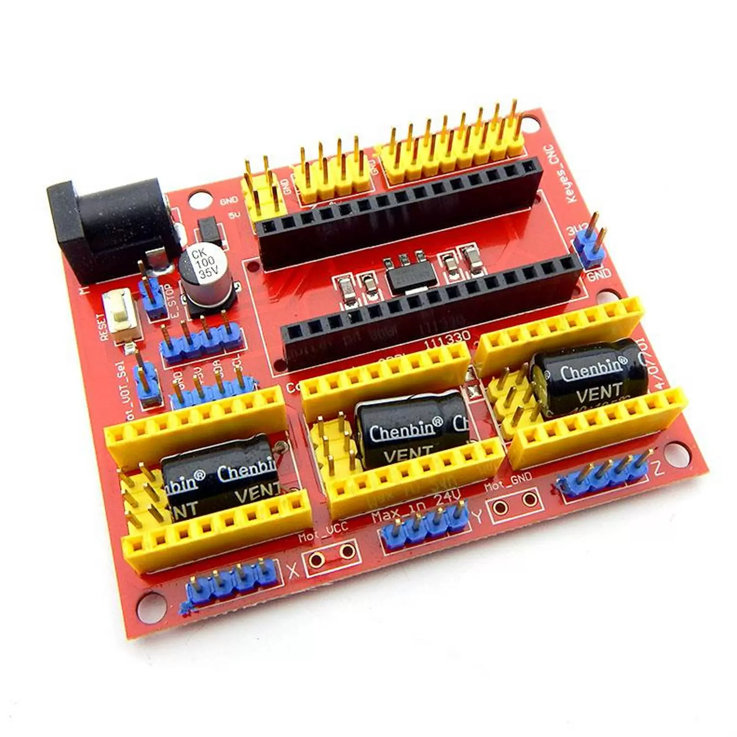 Купить Плата расширения CNC V4 для Arduino Uno (установка до 3 драйверов A4988 или DRV8829) по низкой цене