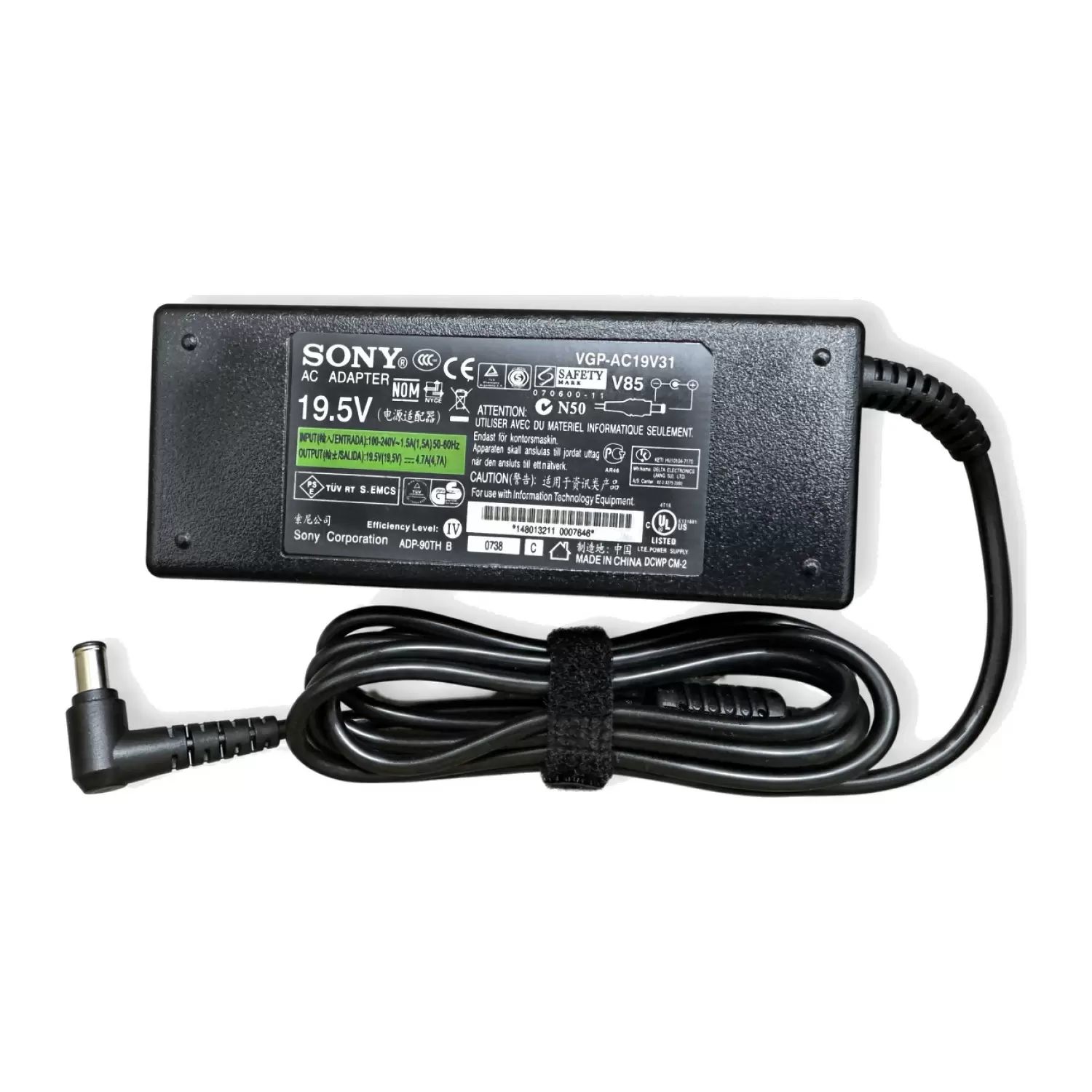 Купить Блок питания для ноутбука Sony VAIO 19.5V 4.7A 90W (6.5*4.4) VGP-AC19V31 по низкой цене