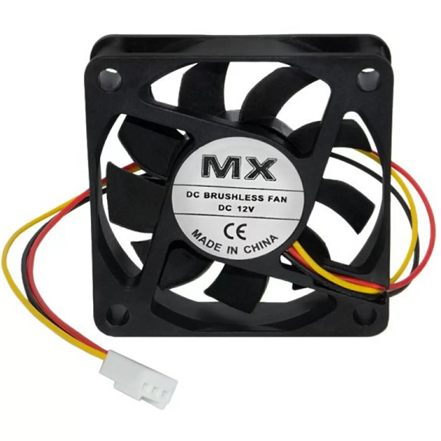 Купить Вентилятор MX-9025 12V 3 провода 92 x 92 x 25 mm, 0.2A, с функцией FG по низкой цене