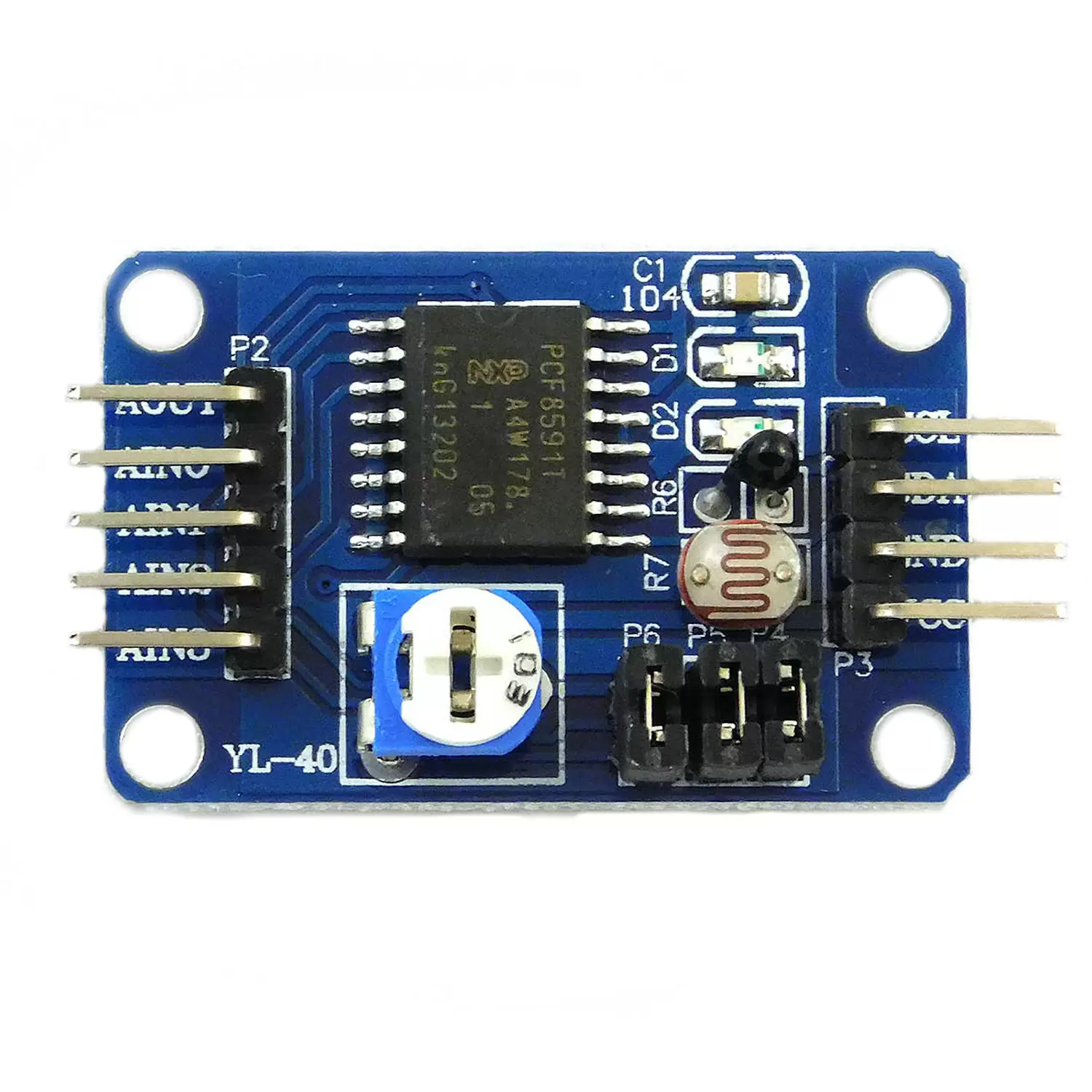 Купить Модуль PCF8591 ЦАП/АЦП ADC/DAC по низкой цене