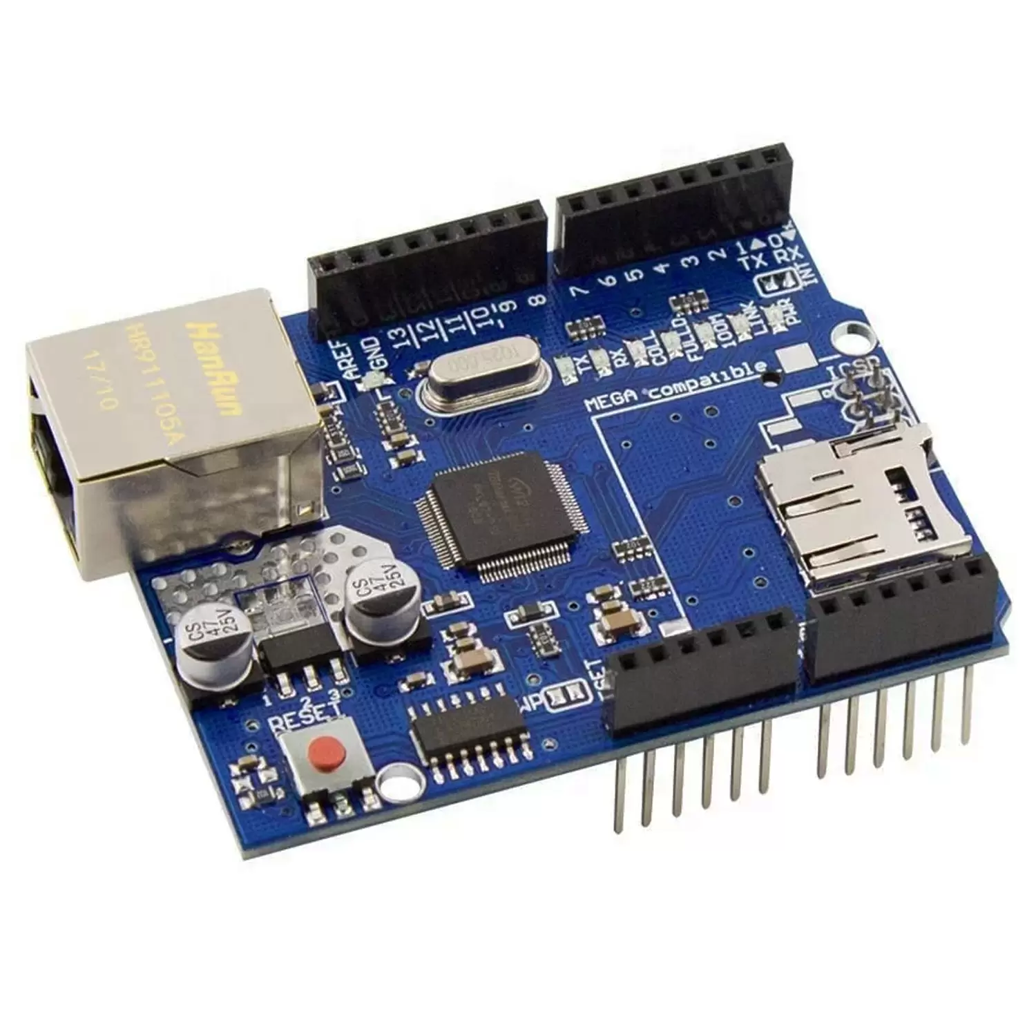 Купить Ethernet Shield  Arduino W5100 по низкой цене