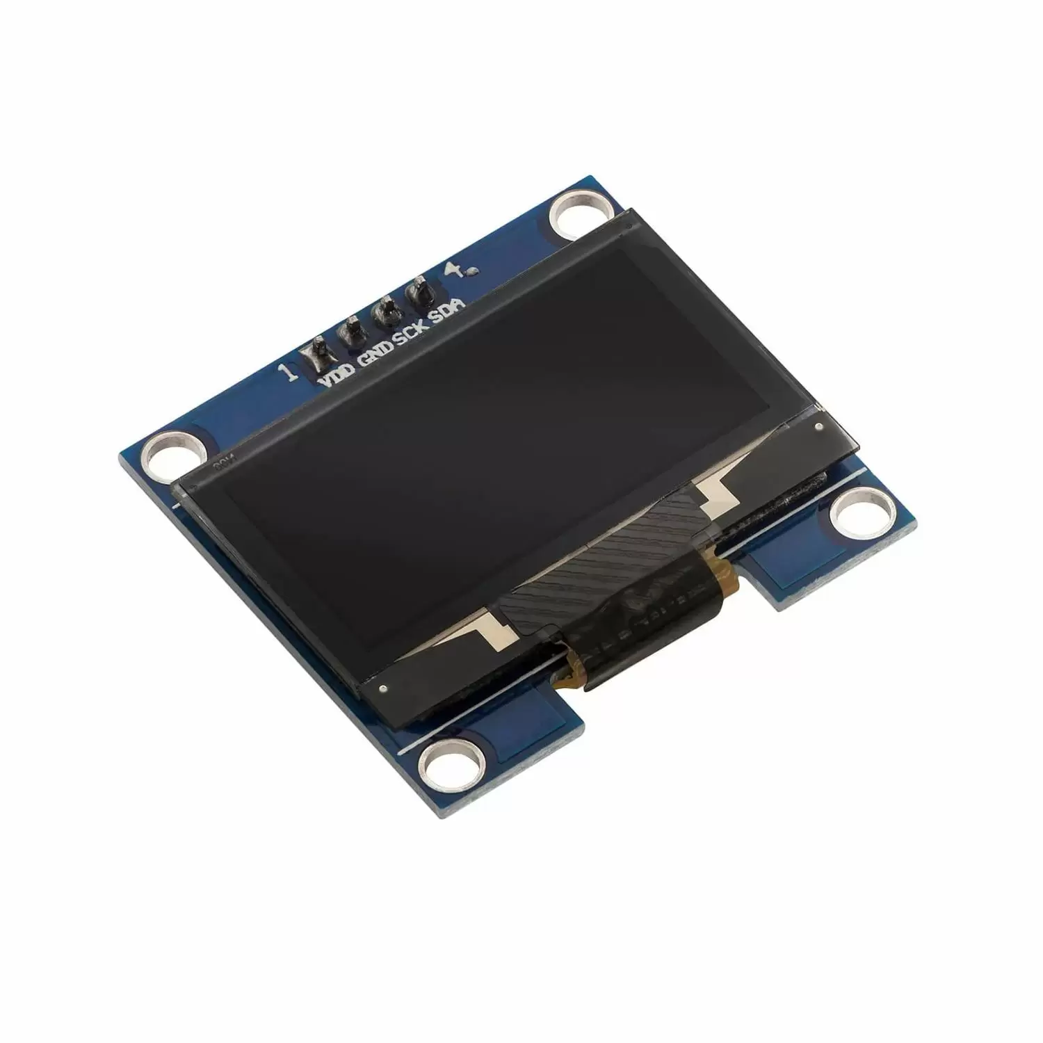 Купить Дисплей OLED 1.3" I2C 128x64 (синий) по низкой цене