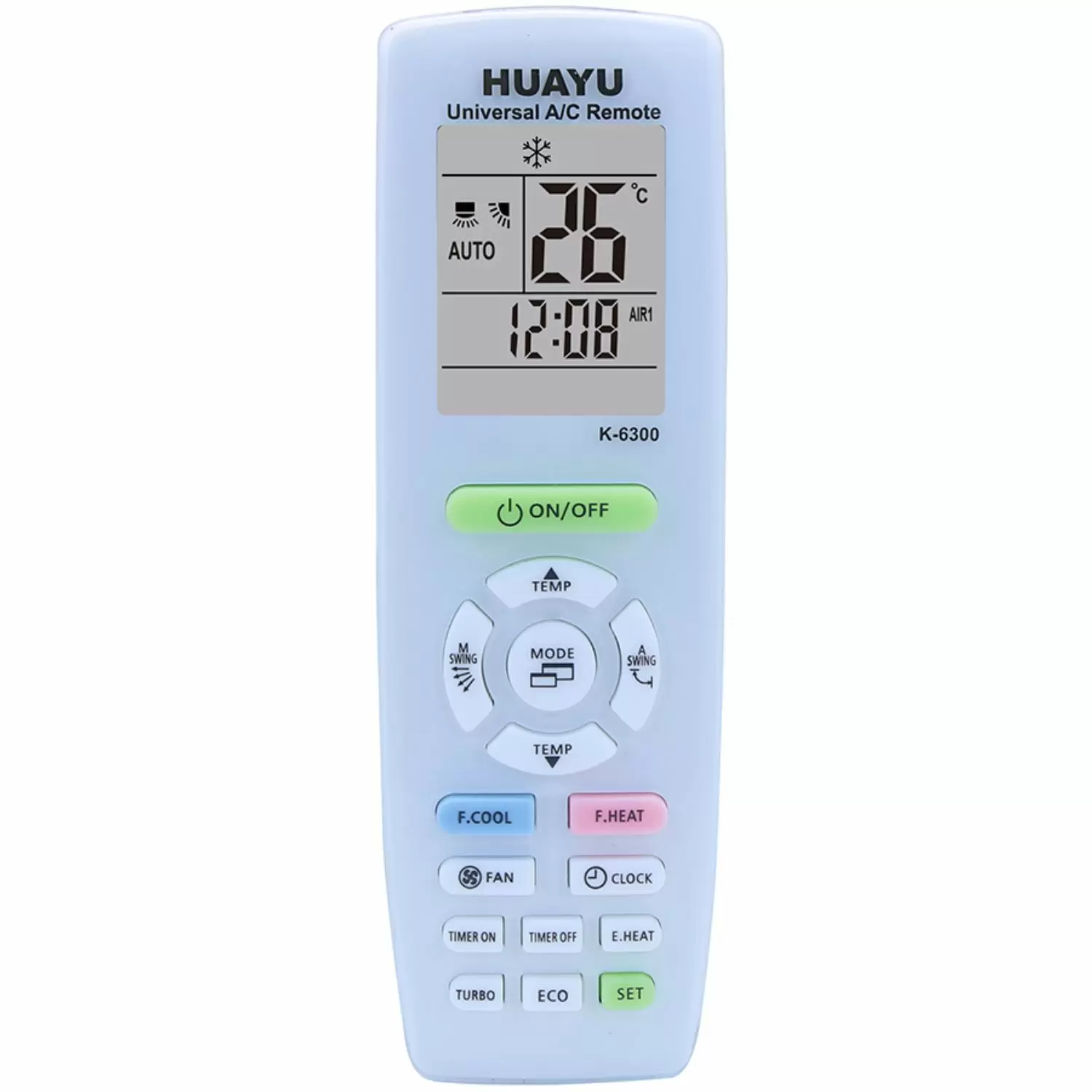 Купить Универсальный пульт для кондиционера HUAYU K-6300 по низкой цене