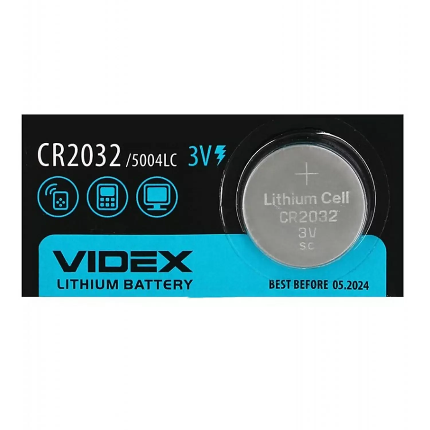 Купить Батарейка VIDEX CR2032 Lithium по низкой цене