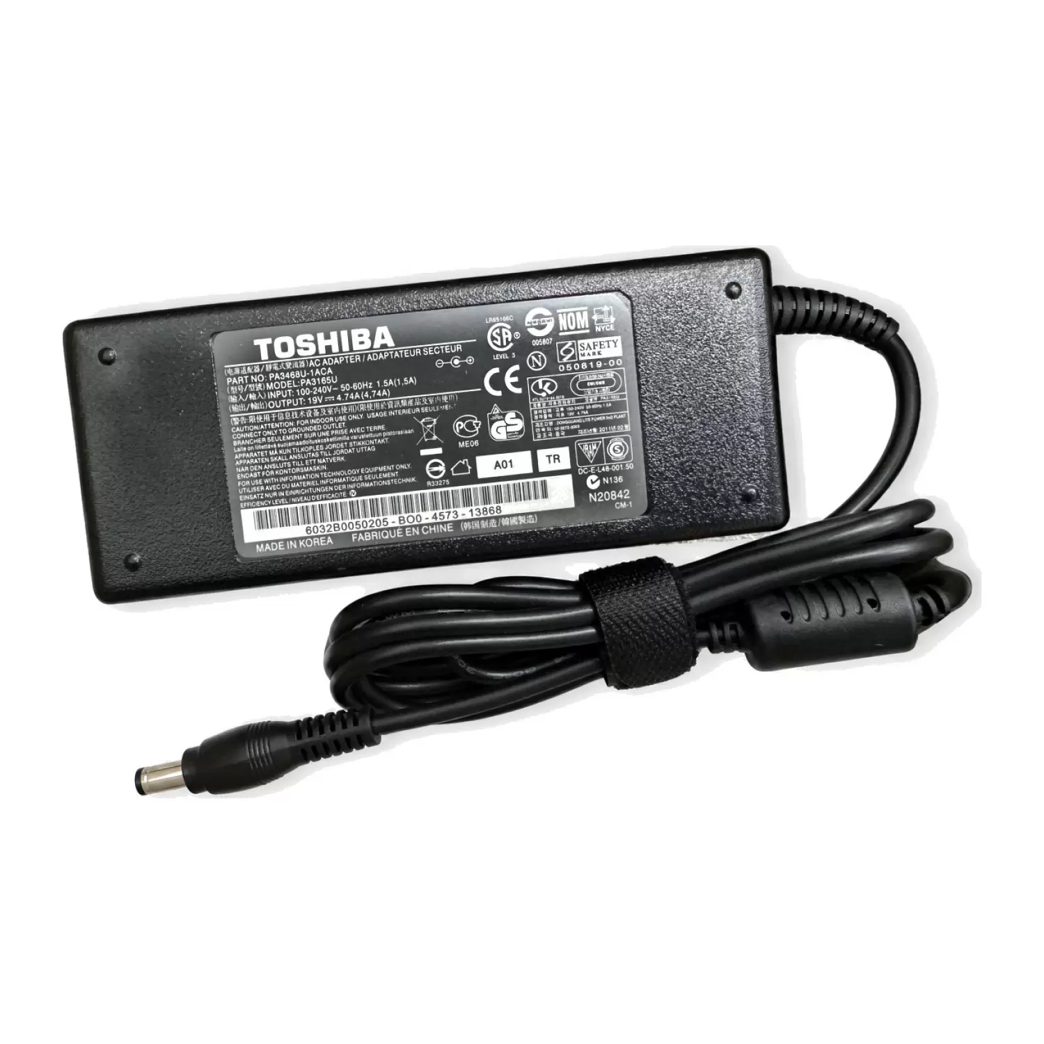 Купить Блок питания для ноутбука Toshiba 19V 4.74A 90W (5.5*2.5) PA3468U-1ACA по низкой цене