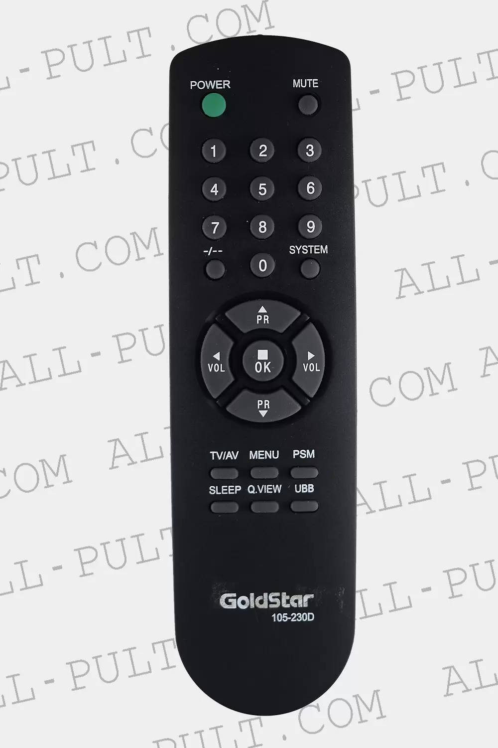 Купить Пульт для телевизора Gold Star 105-230D по низкой цене