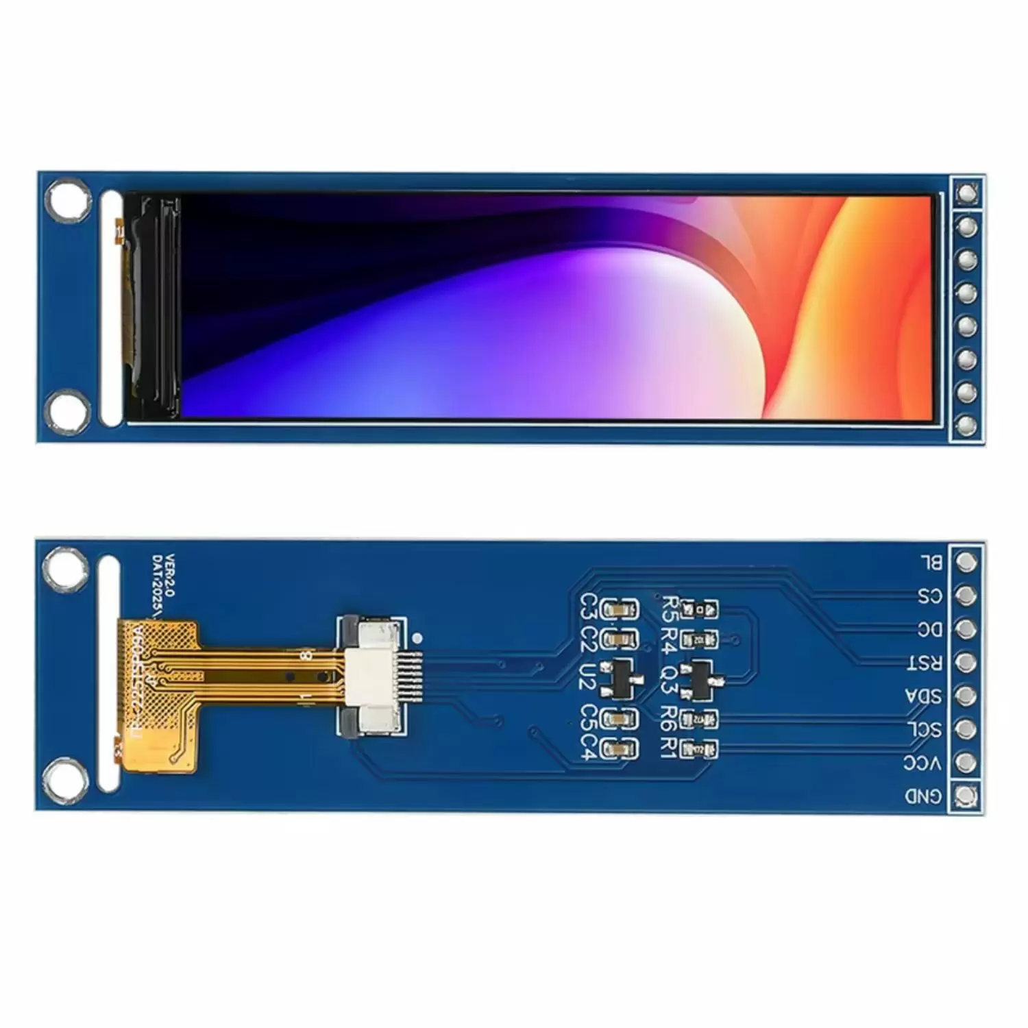 Купить Дисплей цветной 2.25" TFT 76x284 по низкой цене