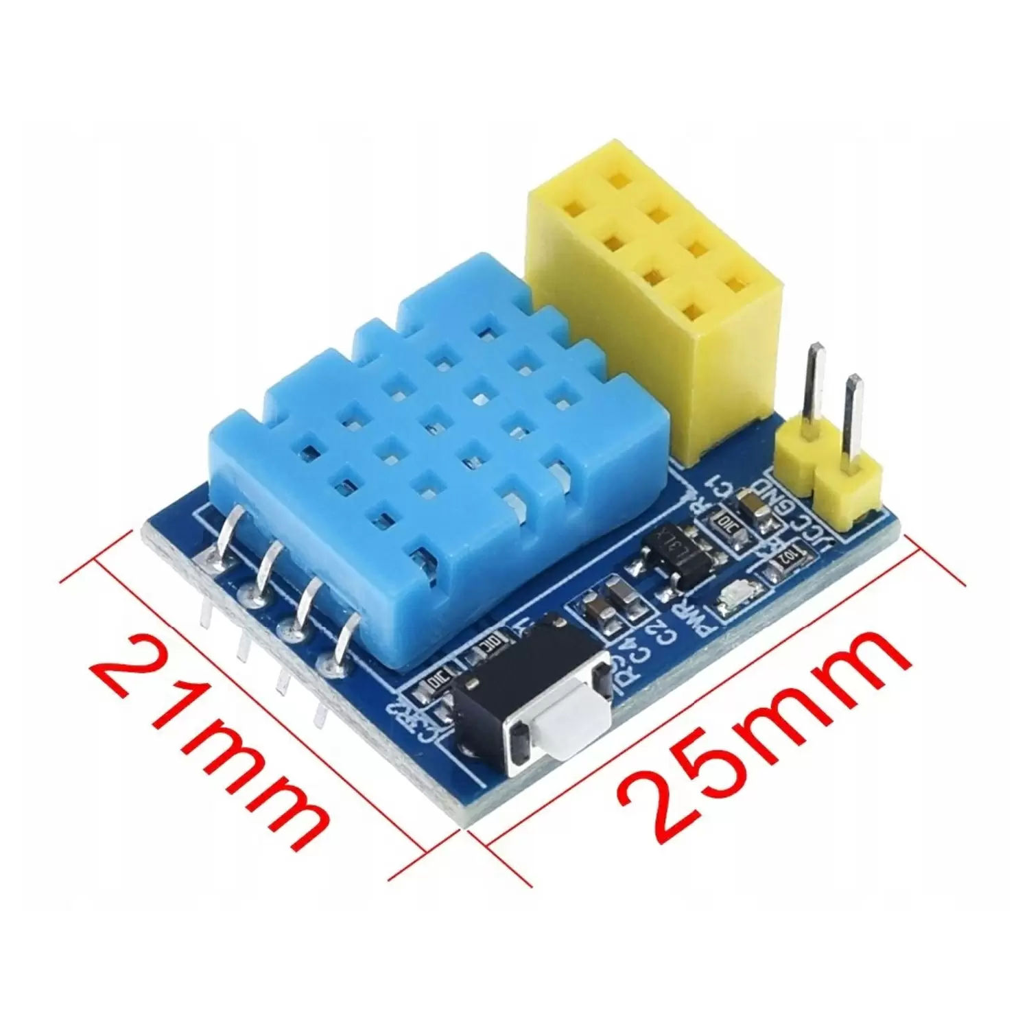 Купить Модуль с датчиком температуры DHT11 для ESP-01 ESP8266 по низкой цене