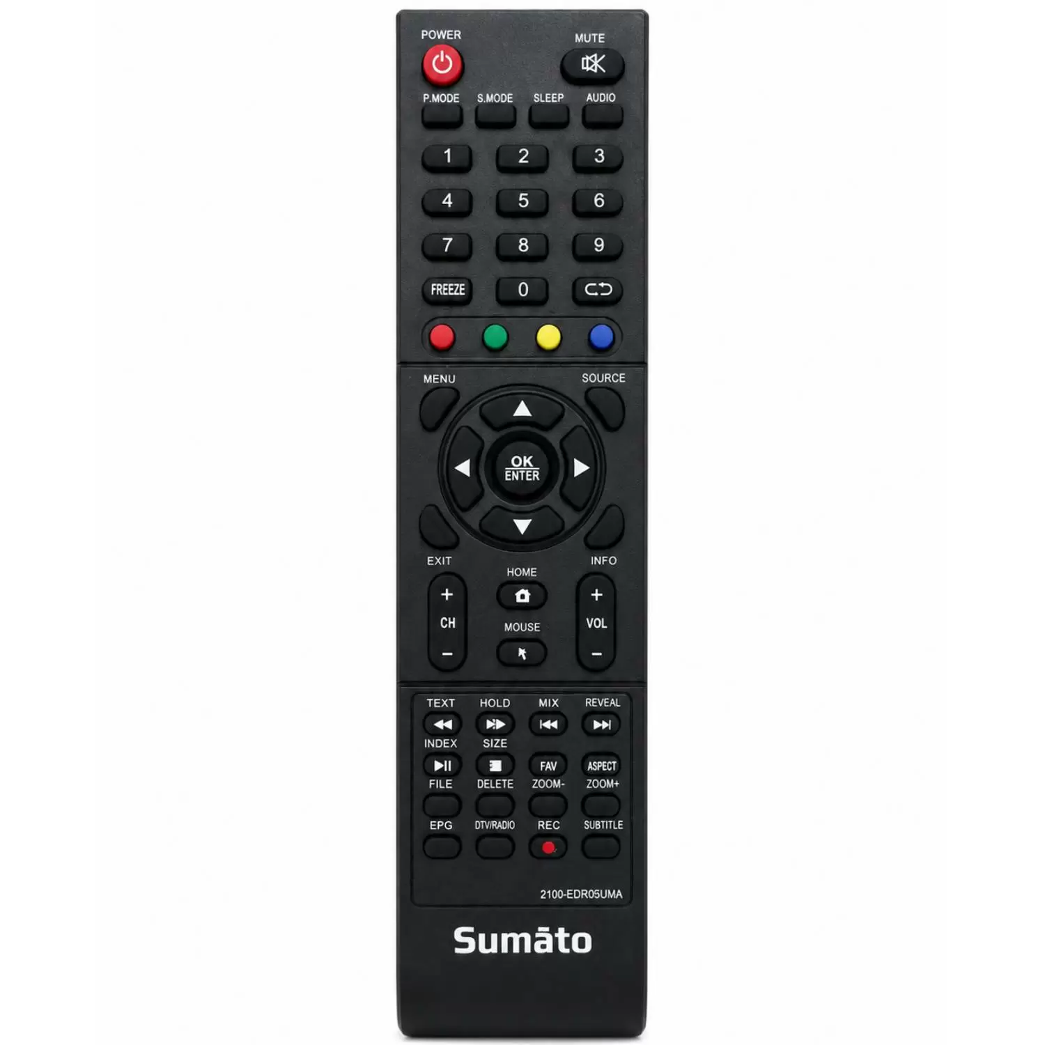 фото товара Оригинальный пульт для телевизора SUMATO 2100-EDR0SUMA