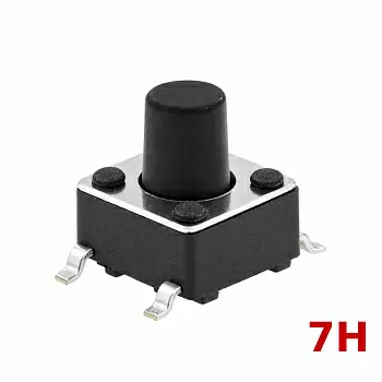 Купить Кнопка тактовая SMD 6x6x 3.5 мм по низкой цене