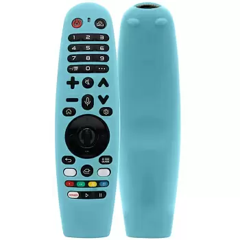 Купить Чехол силиконовый для пульта LG AN-MR650 / AN-MR18BA / AN-MR20GA берюзовый по низкой цене