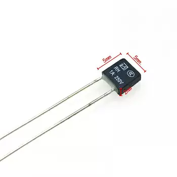 Купить Термопредохранитель 125°C, 1А, 250v по низкой цене