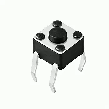Купить Кнопка тактовая 4.5x4.5x 4.3 мм по низкой цене