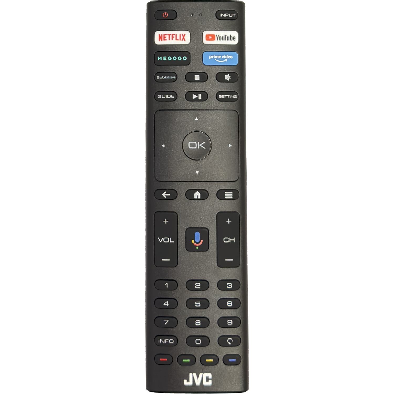 Купить Оригинальный пульт для телевизора JVC RC-10 (с микрофоном) по низкой цене