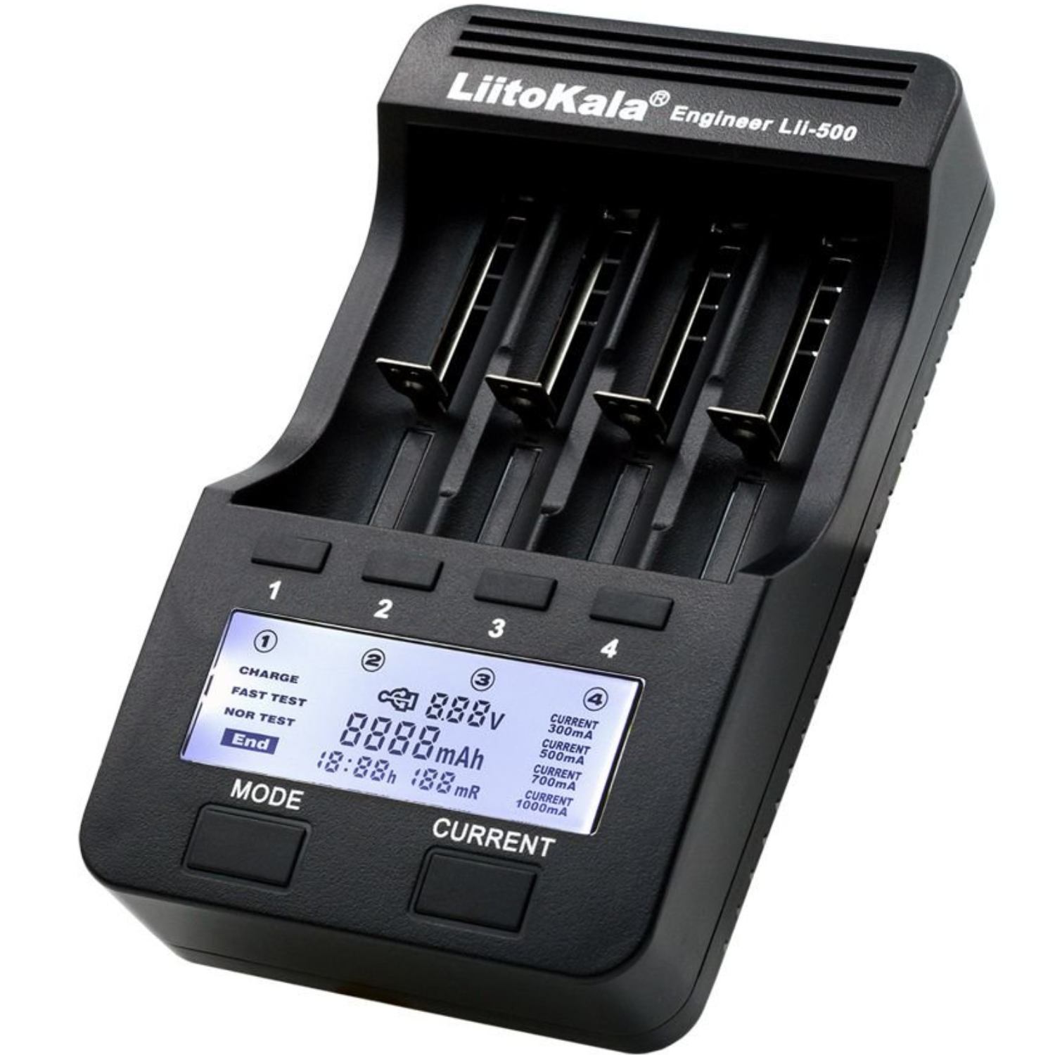 Купить Интеллектуальное зарядное устройство LiitoKala Lii-500 по низкой цене