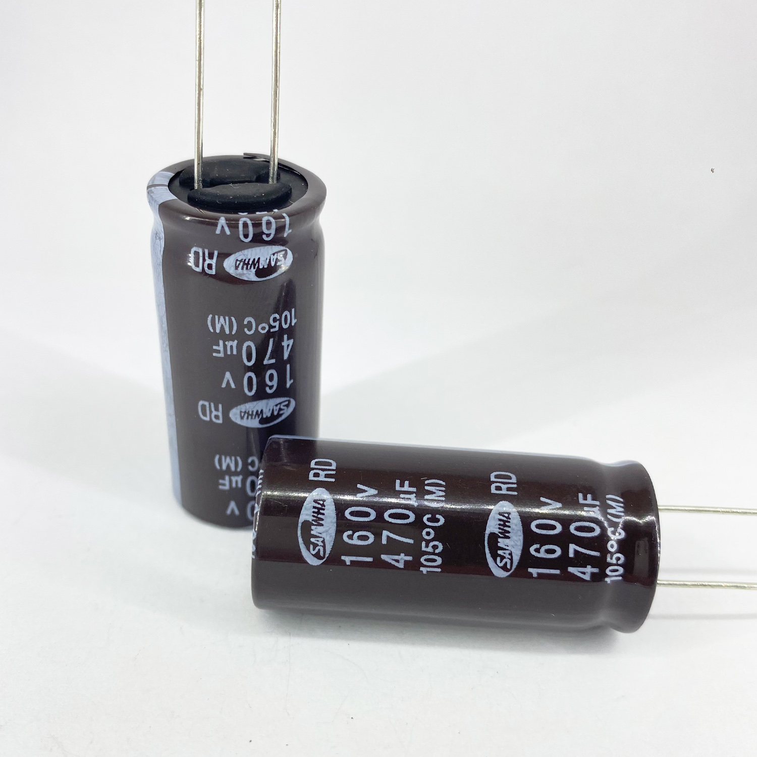 Электролитические конденсаторы 470 мкф x 160 В - 18x40 мм 105 °C SAMWHA, фото