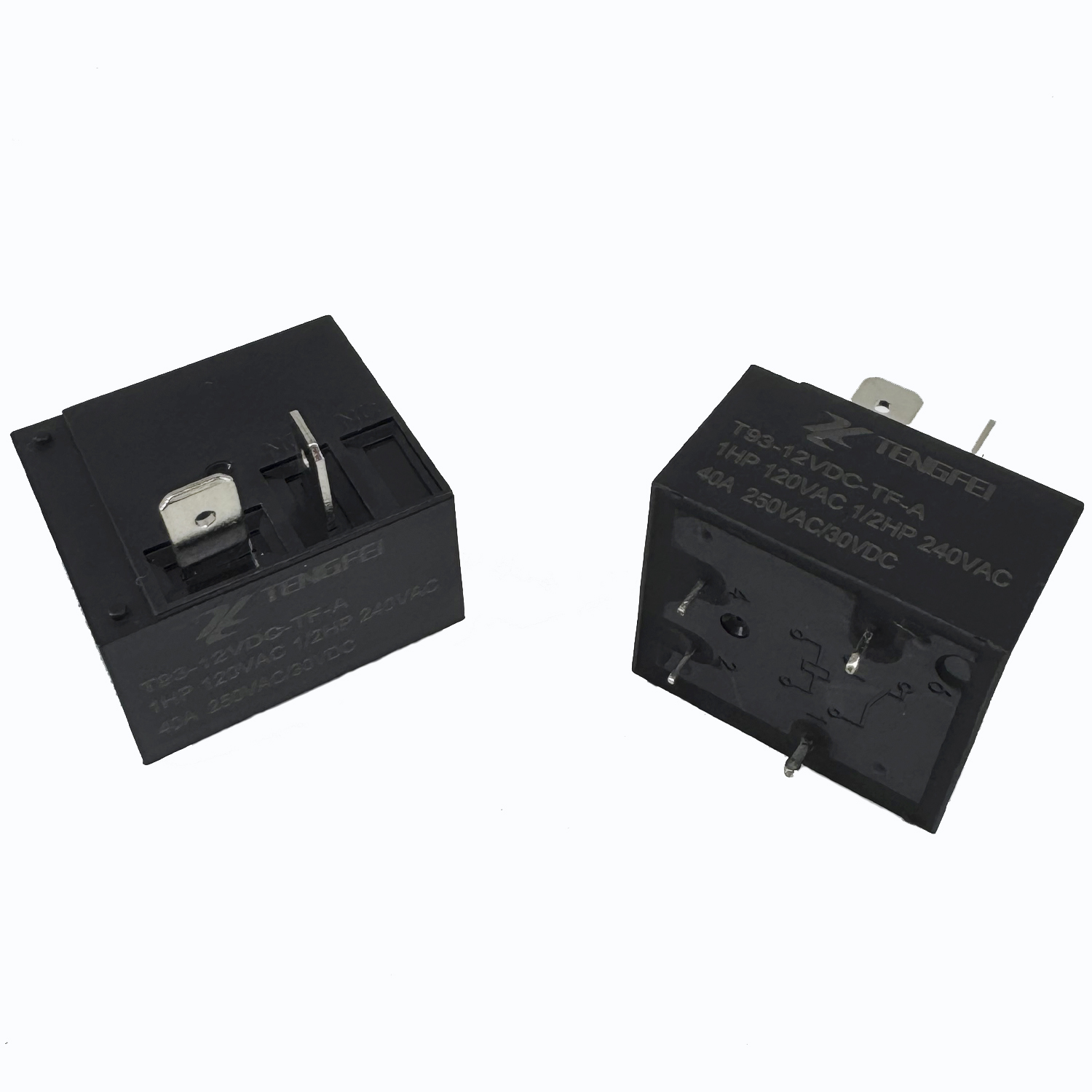 Купить Реле T93-12VDC-A ток-40A контакты-1A по низкой цене