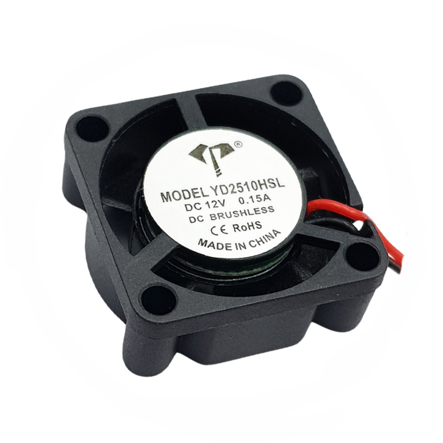 Купить Вентилятор 2510 12V 2pin 25 x 25 x 10 mm по низкой цене