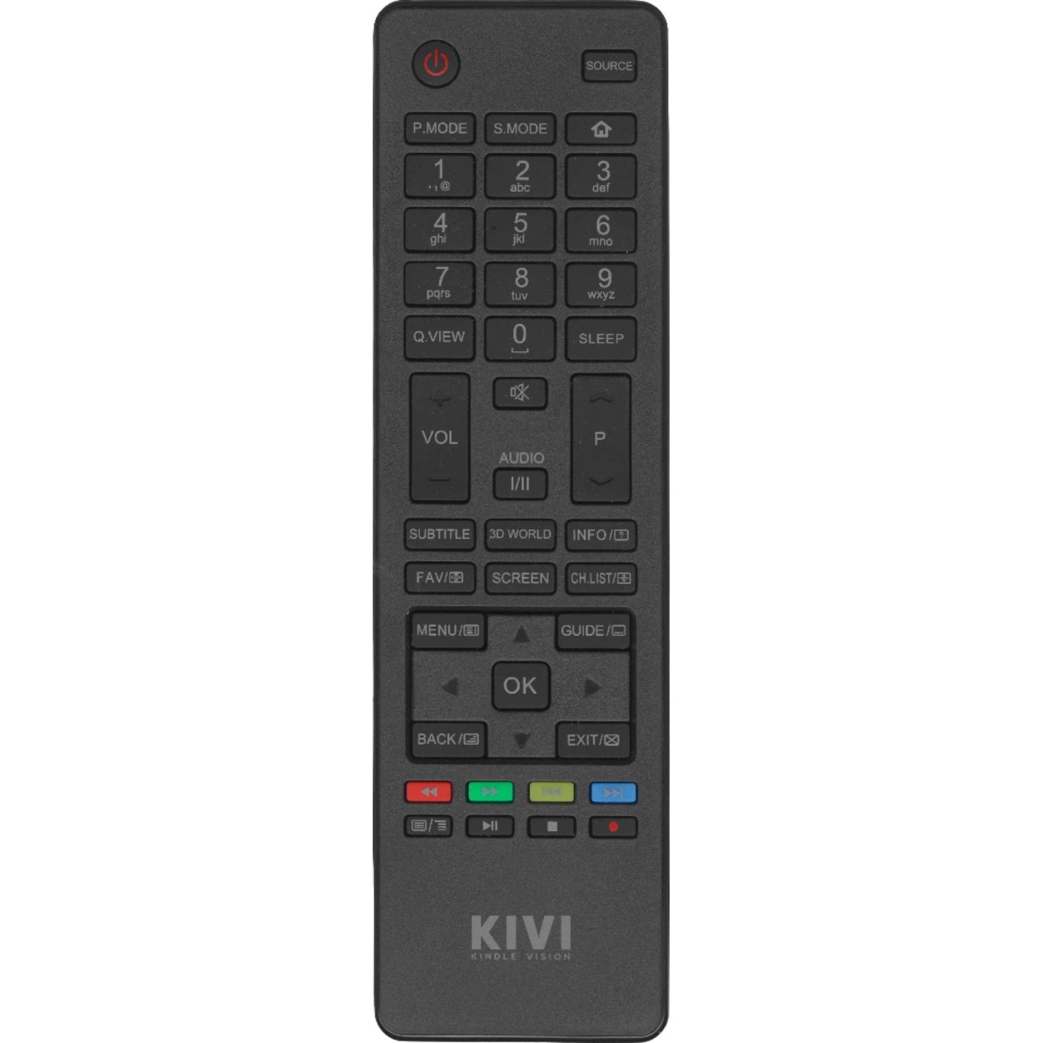 Купить Оригинальный пульт для телевизора KIVI RC-37 (24HK10G) по низкой цене