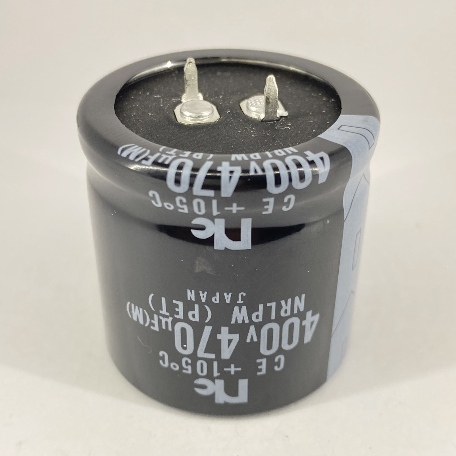 Электролитические конденсаторы 470 мкф x 400 В - 35x35 мм 105 °C NIC, фото