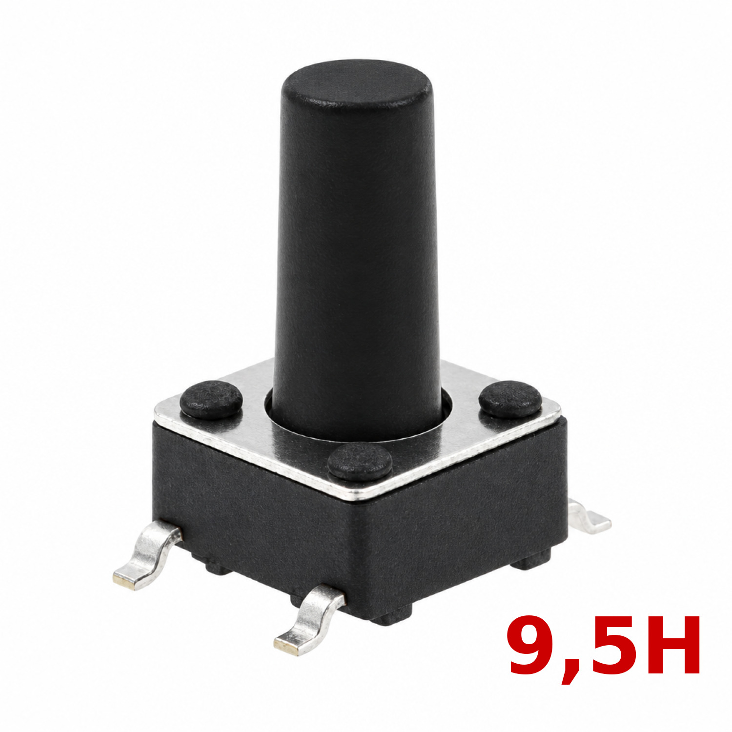 фото товара Кнопка тактовая SMD 6x6x 9.5 мм