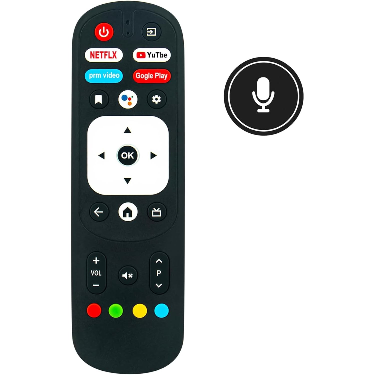 Купить Пульт для телевизора KIVI RC-90 (с микрофоном) по низкой цене