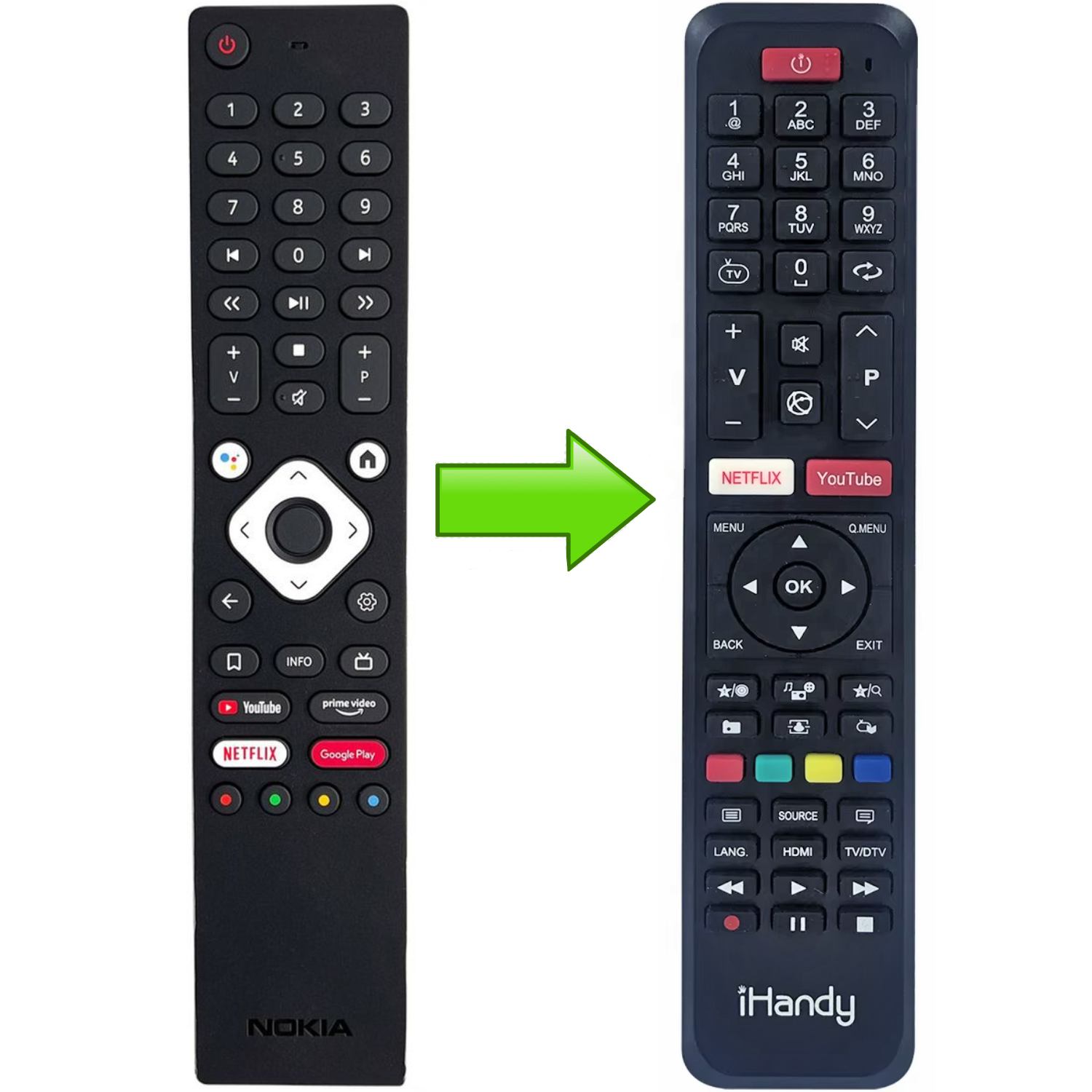 Купить Пульт для телевизора NOKIA RC130 (без микрофона) по низкой цене